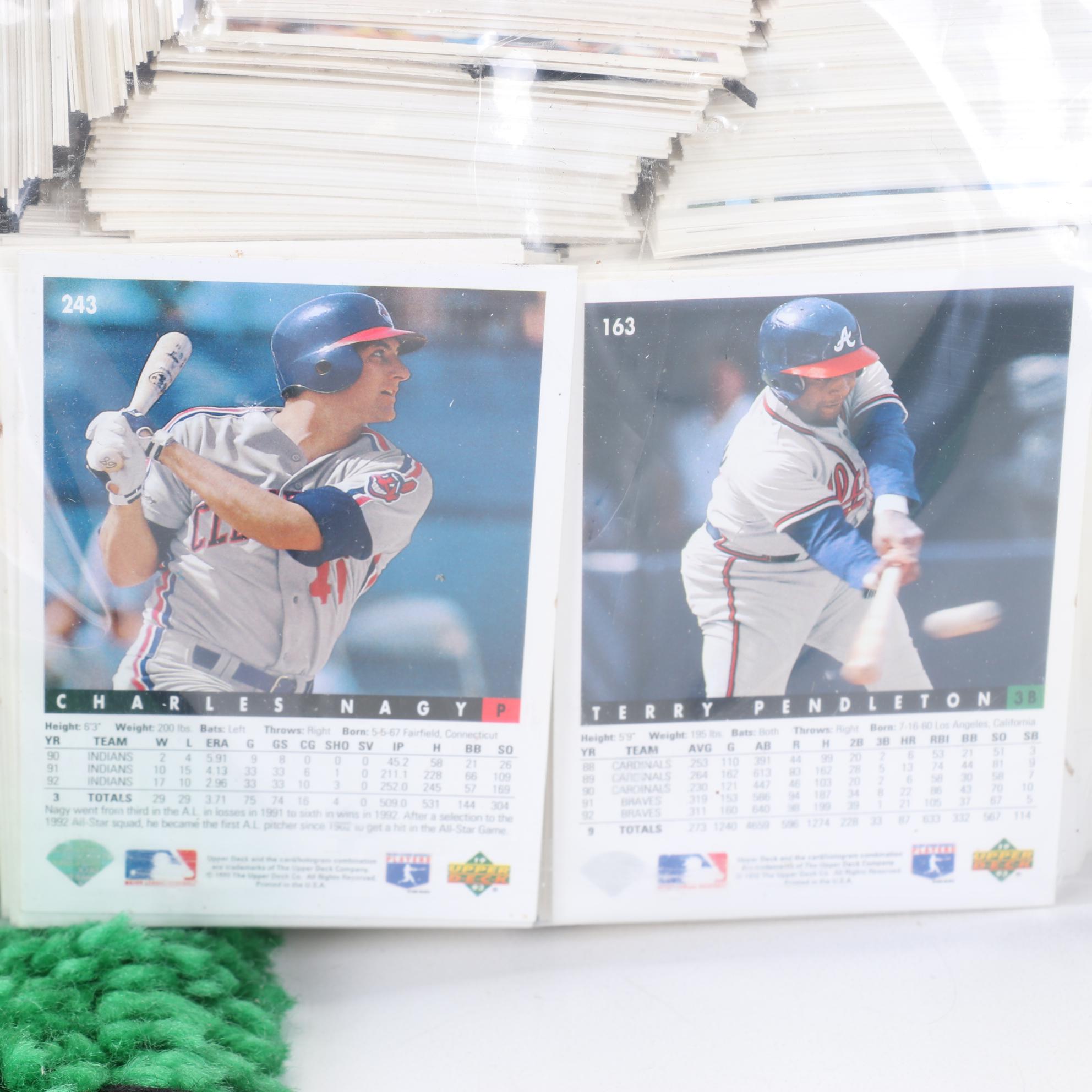 Baseball Cards and Other Memorabilia, Late 20th Century