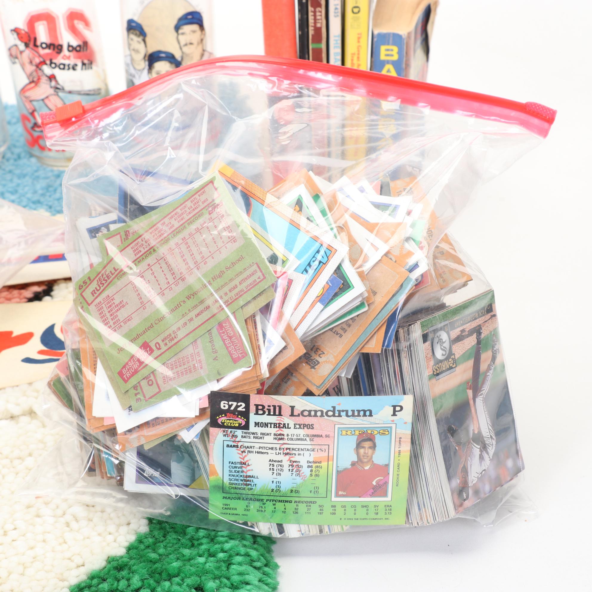 Baseball Cards and Other Memorabilia, Late 20th Century