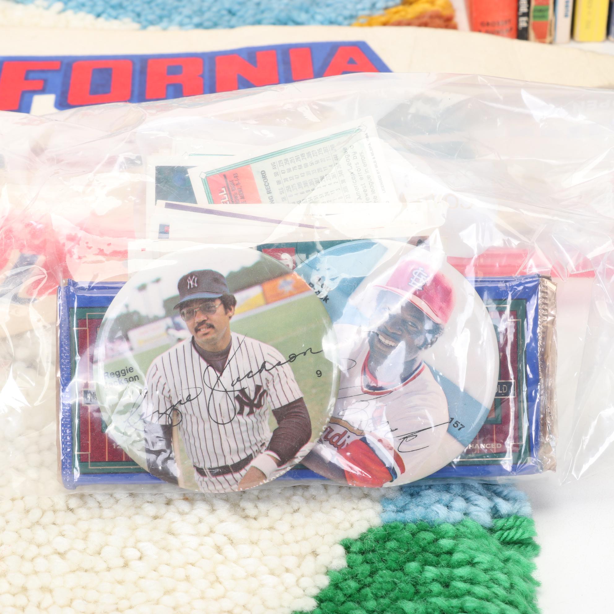 Baseball Cards and Other Memorabilia, Late 20th Century