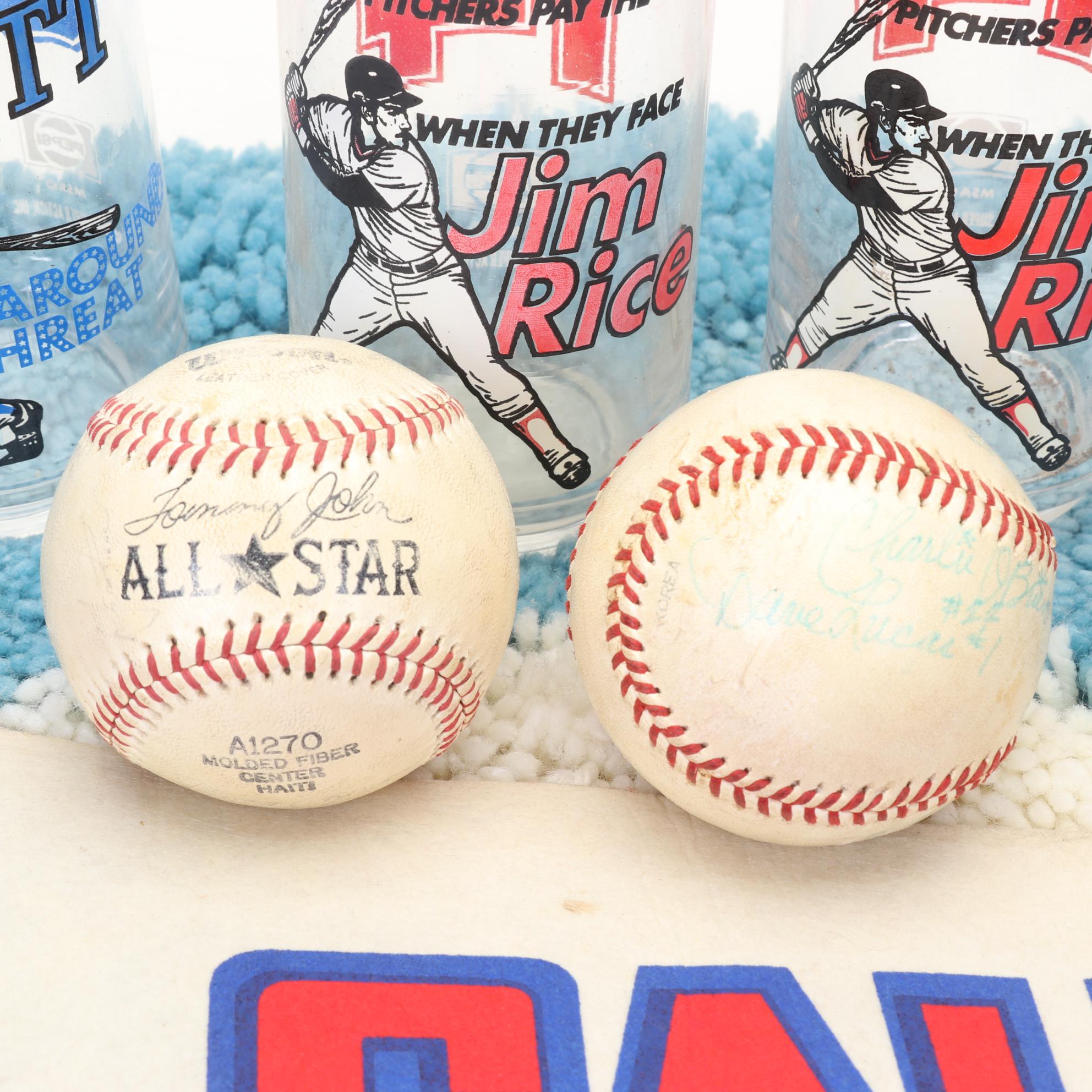 Baseball Cards and Other Memorabilia, Late 20th Century