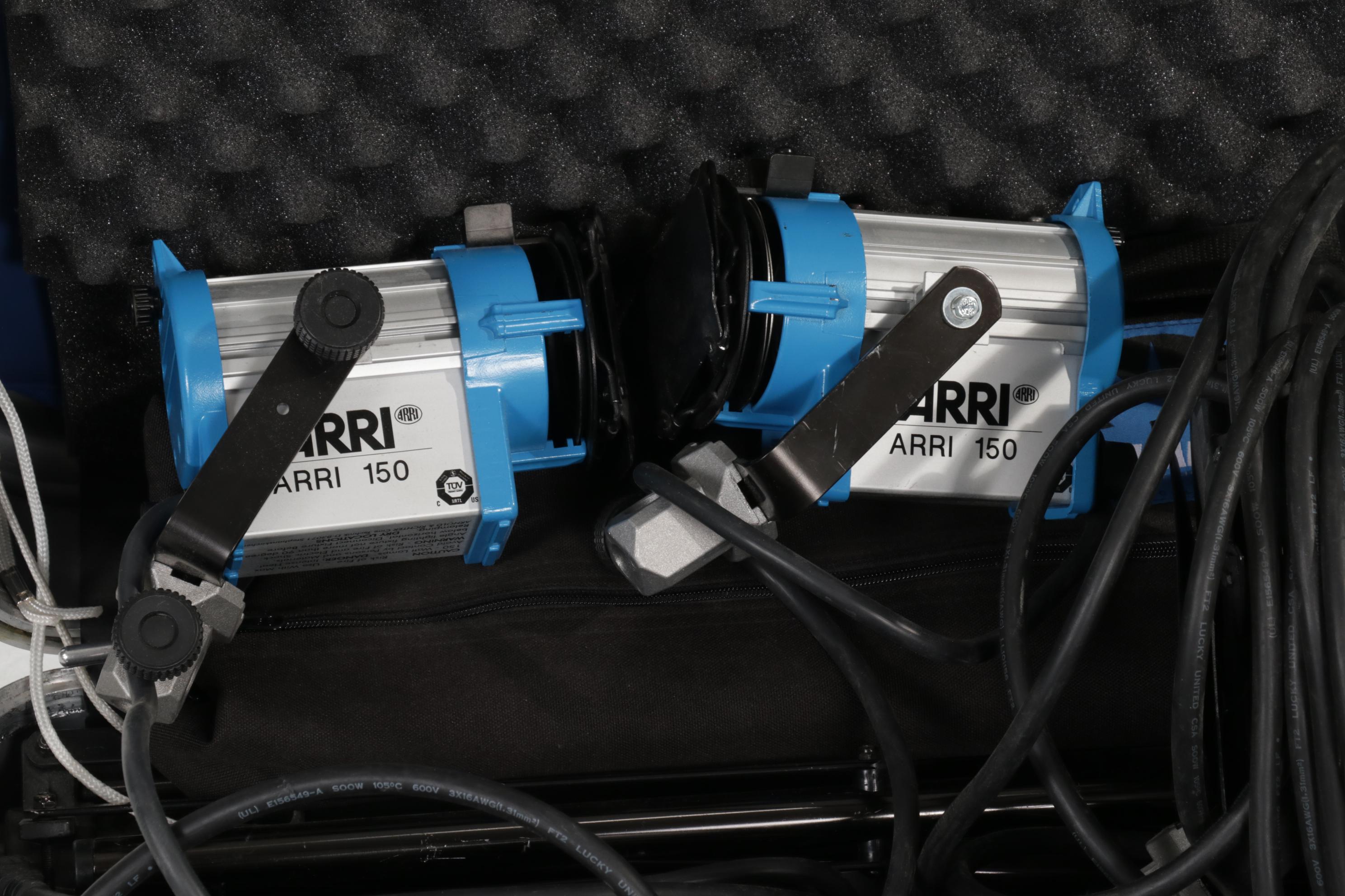 ARRI Junior Series and Arrilite 750 Studio Lighting Kit in Hardshell Case