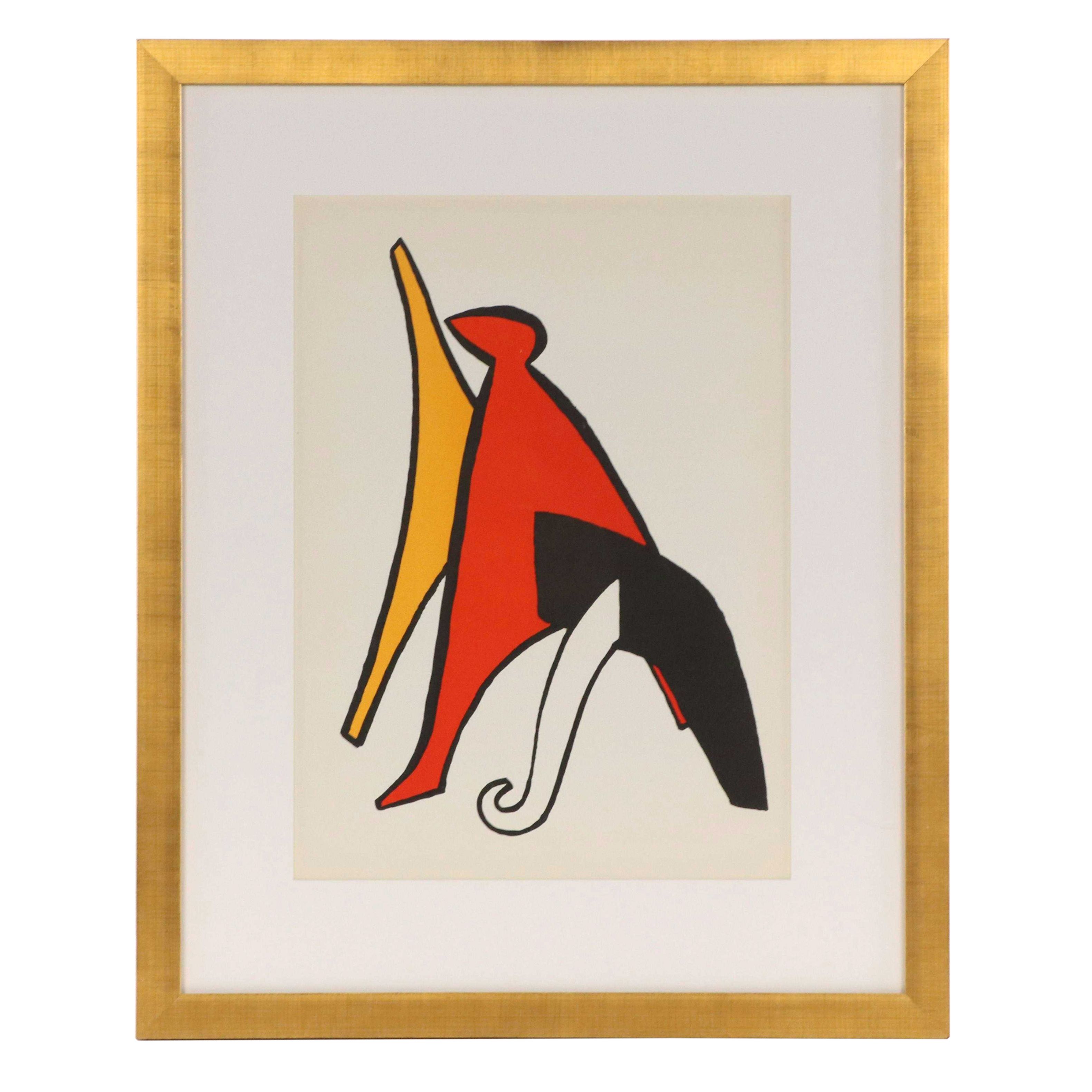 Alexander Calder Calder Lithograph for "Derrière le Miroir," 1963