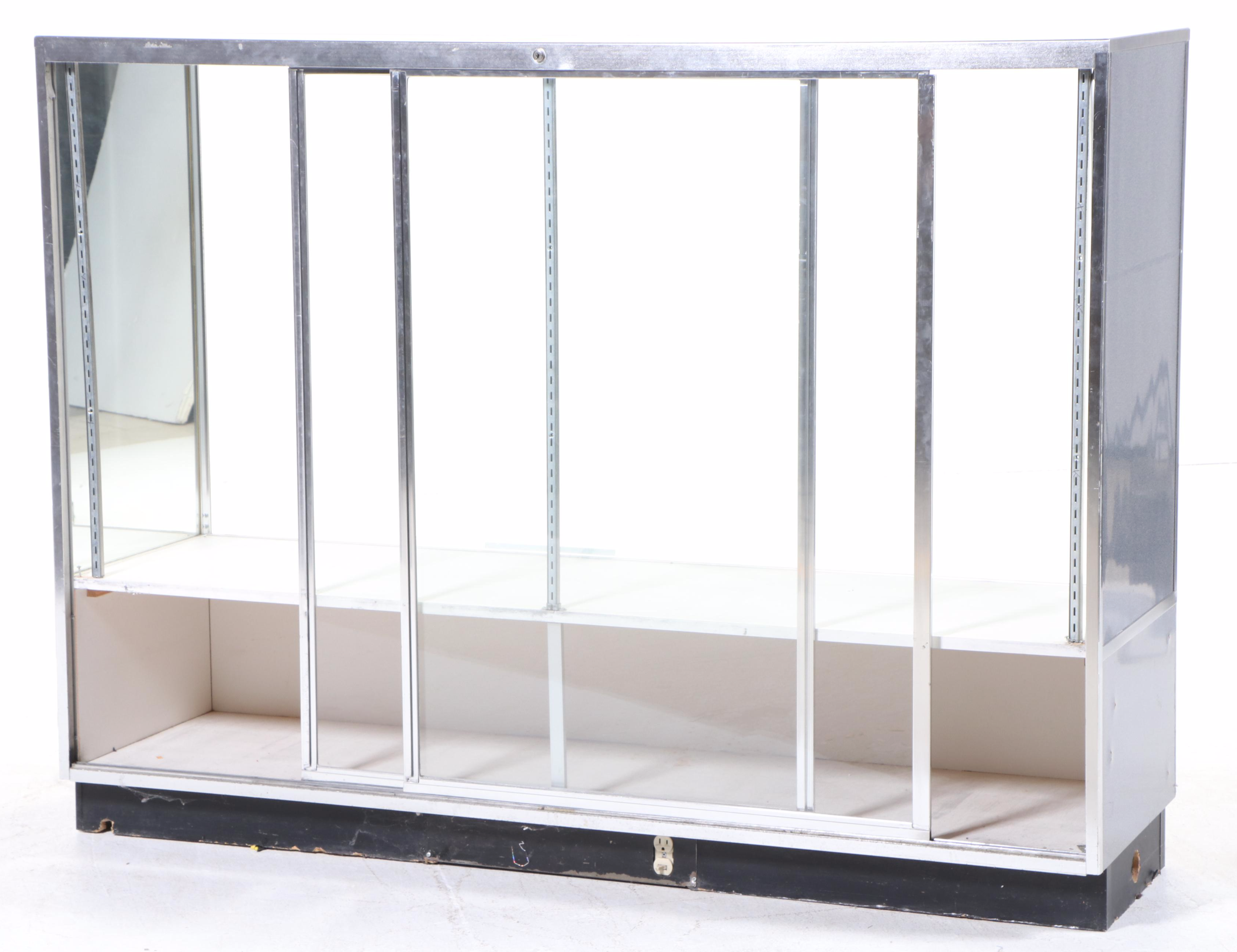 Illuminated Glass Front Display Cabinet