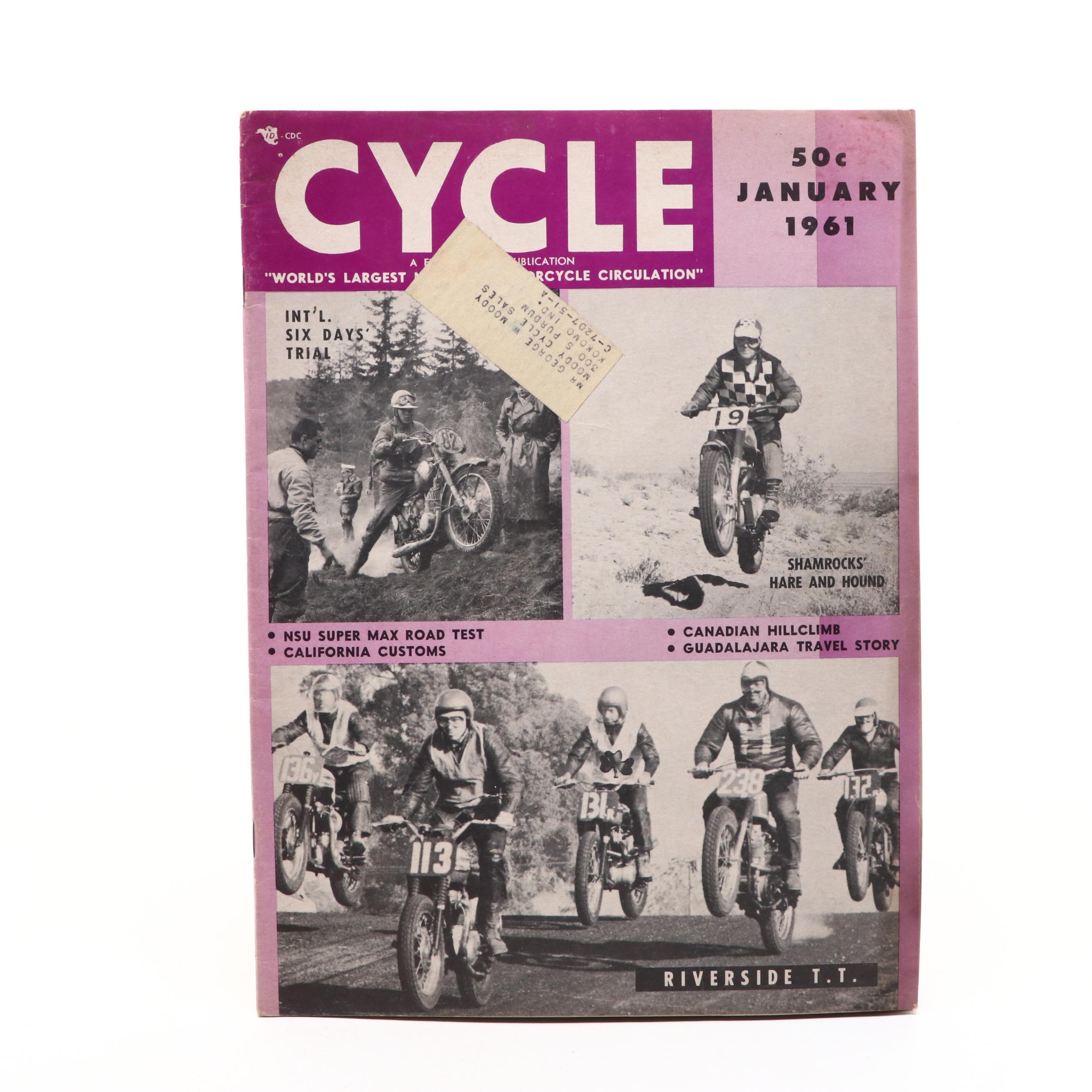 Motorcycle Collector's Books, Vintage Cycle Magazines and More