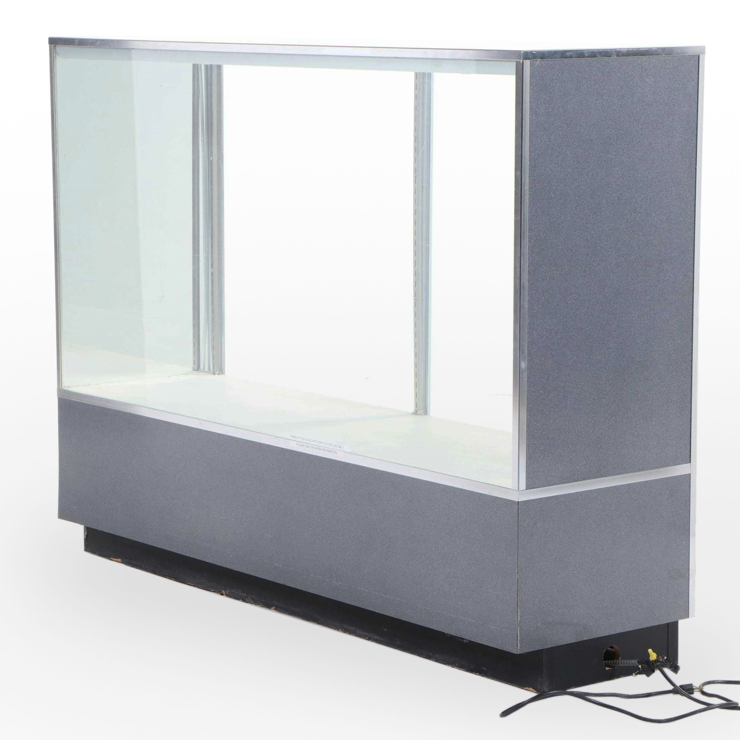 Illuminated Glass Front Display Cabinet