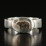 The Golden Bear Sterling and 14K Ring