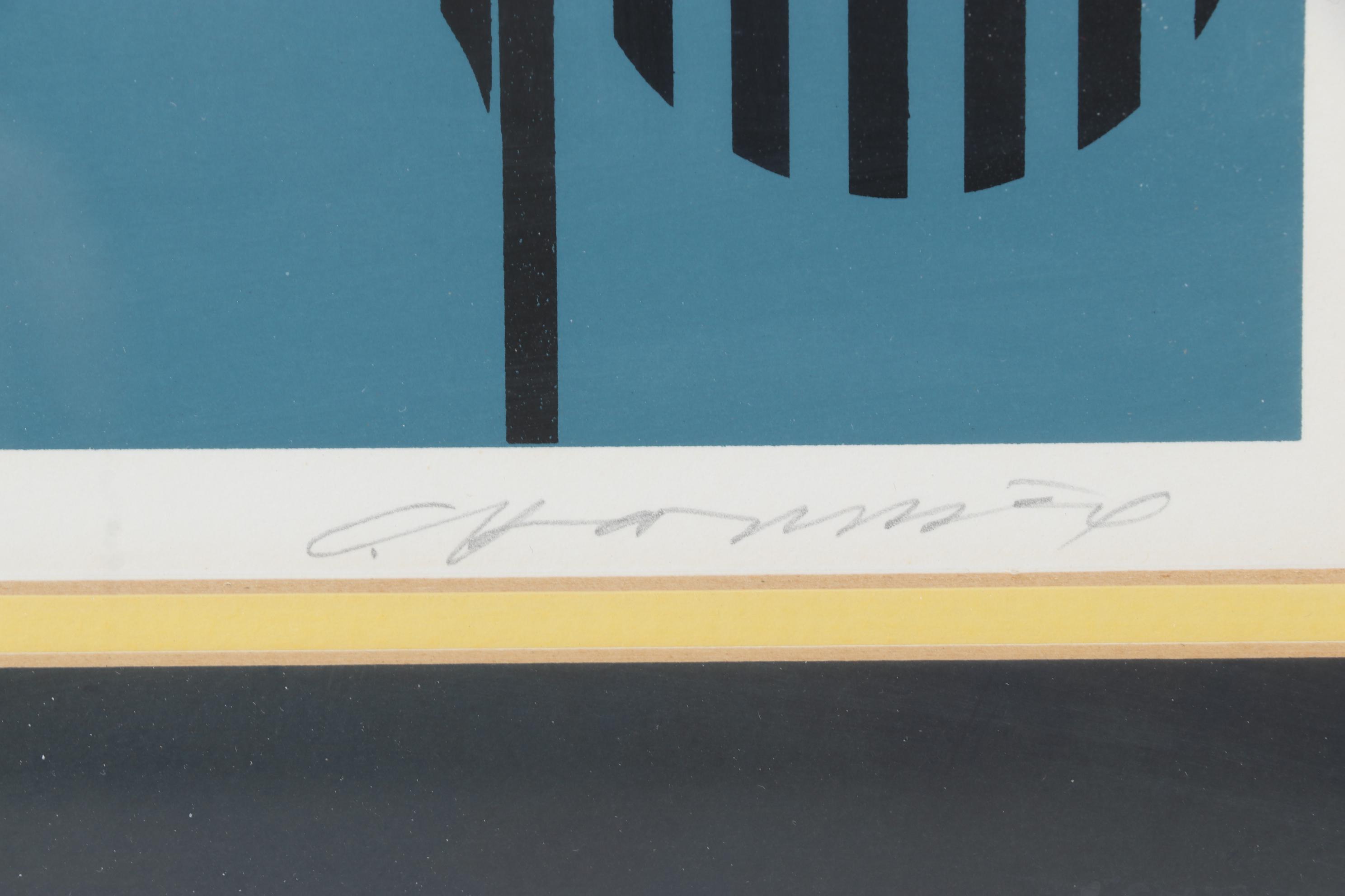 Charley Harper Serigraph "Raccpack," 1975