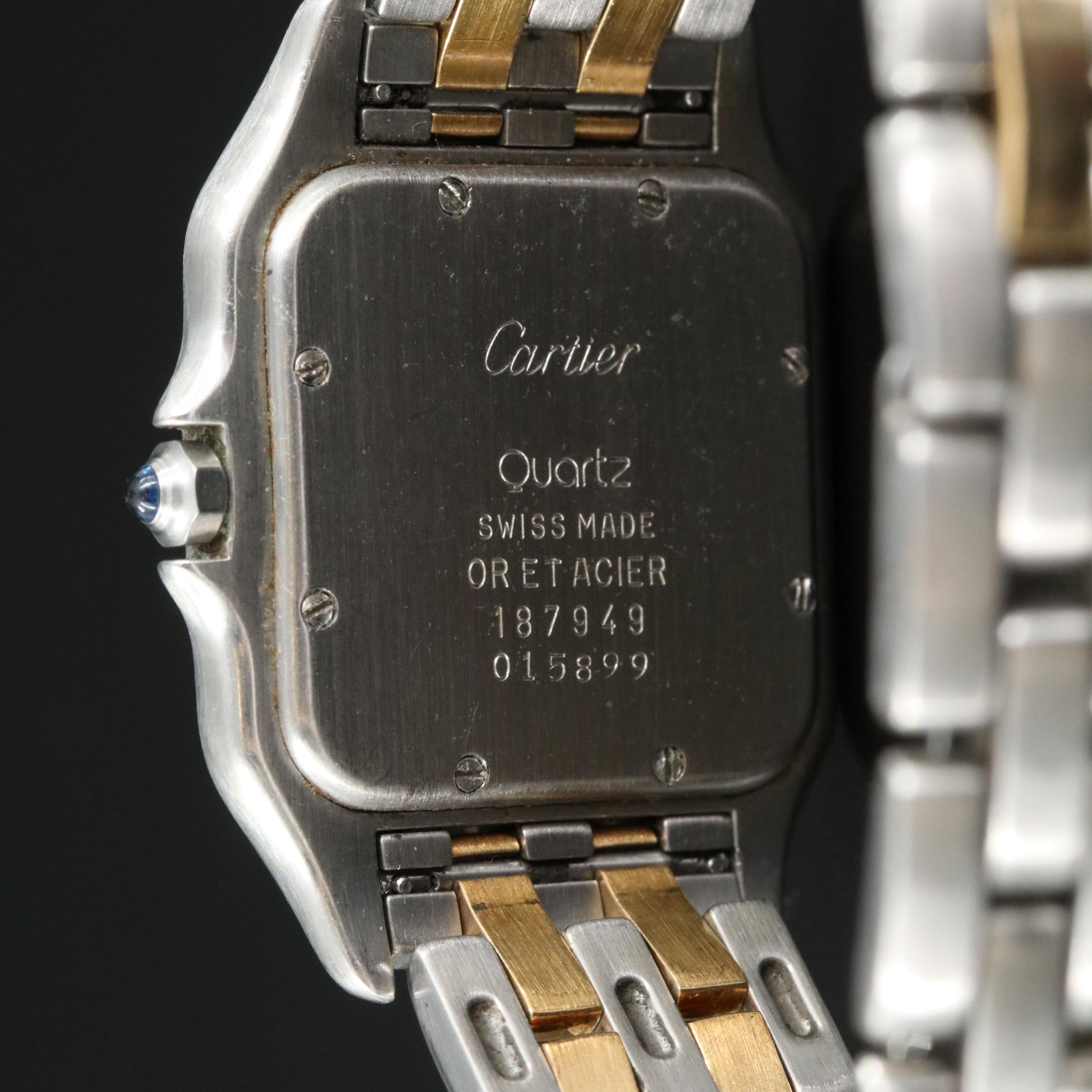 Cartier Panthère 18K and Stainless Steel Watch