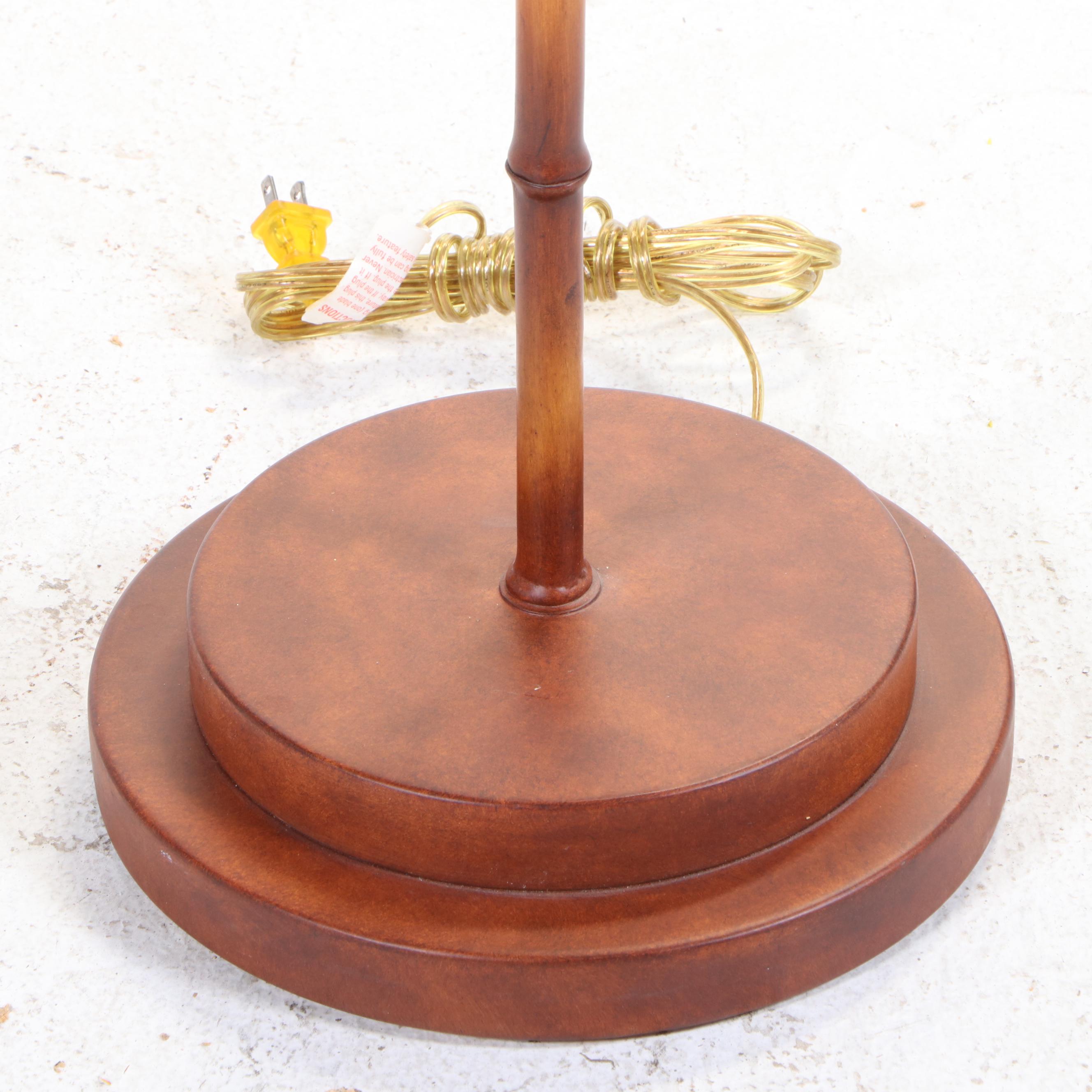 Frederick Cooper Parrot on Faux-Bamboo Perch Floor Lamp