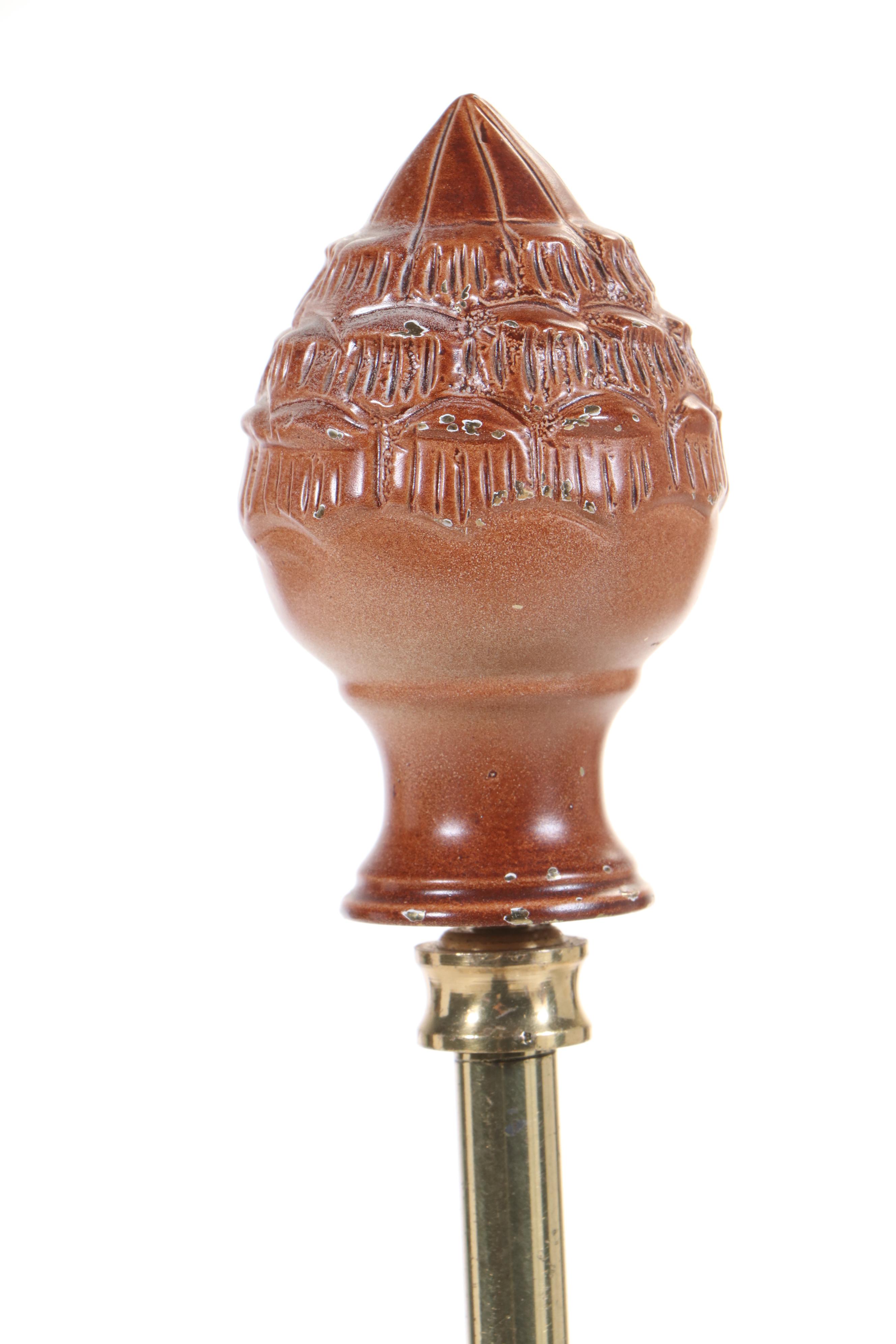 Frederick Cooper Parrot on Faux-Bamboo Perch Floor Lamp