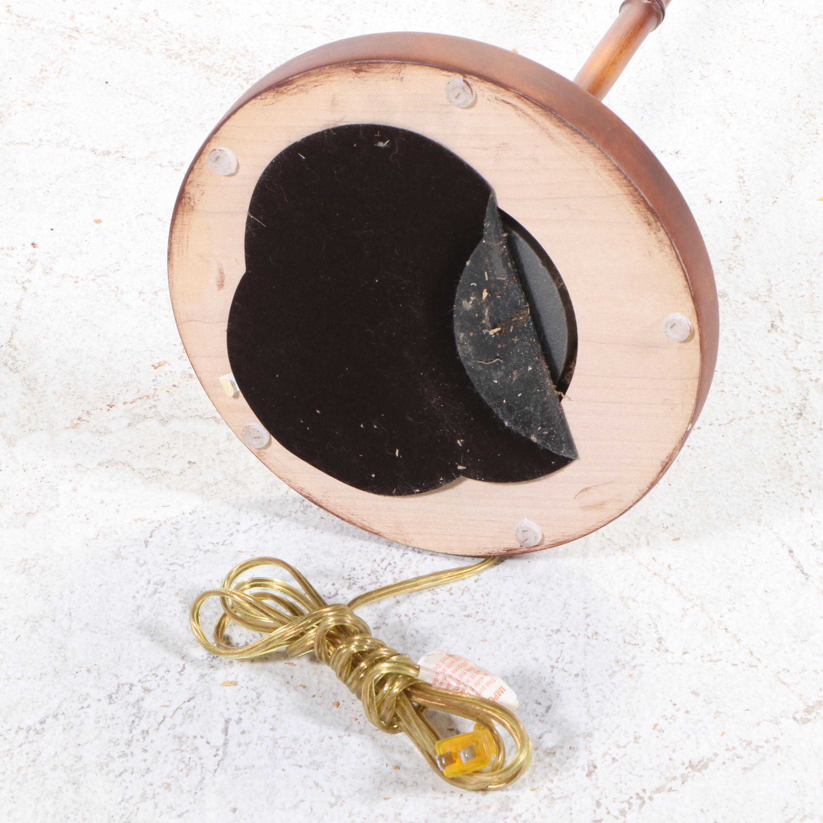 Frederick Cooper Parrot on Faux-Bamboo Perch Floor Lamp