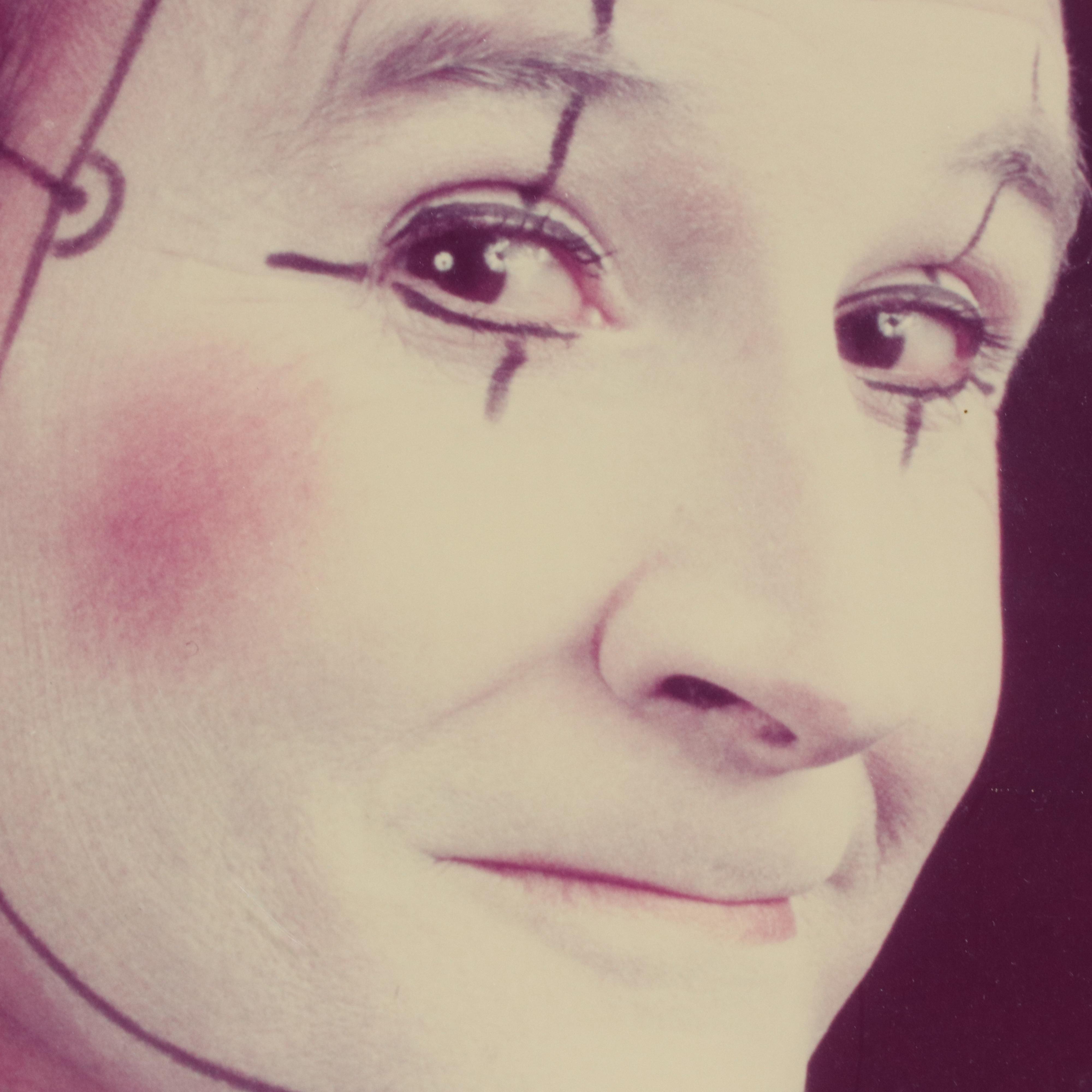 Color Photographic Print of a Mime