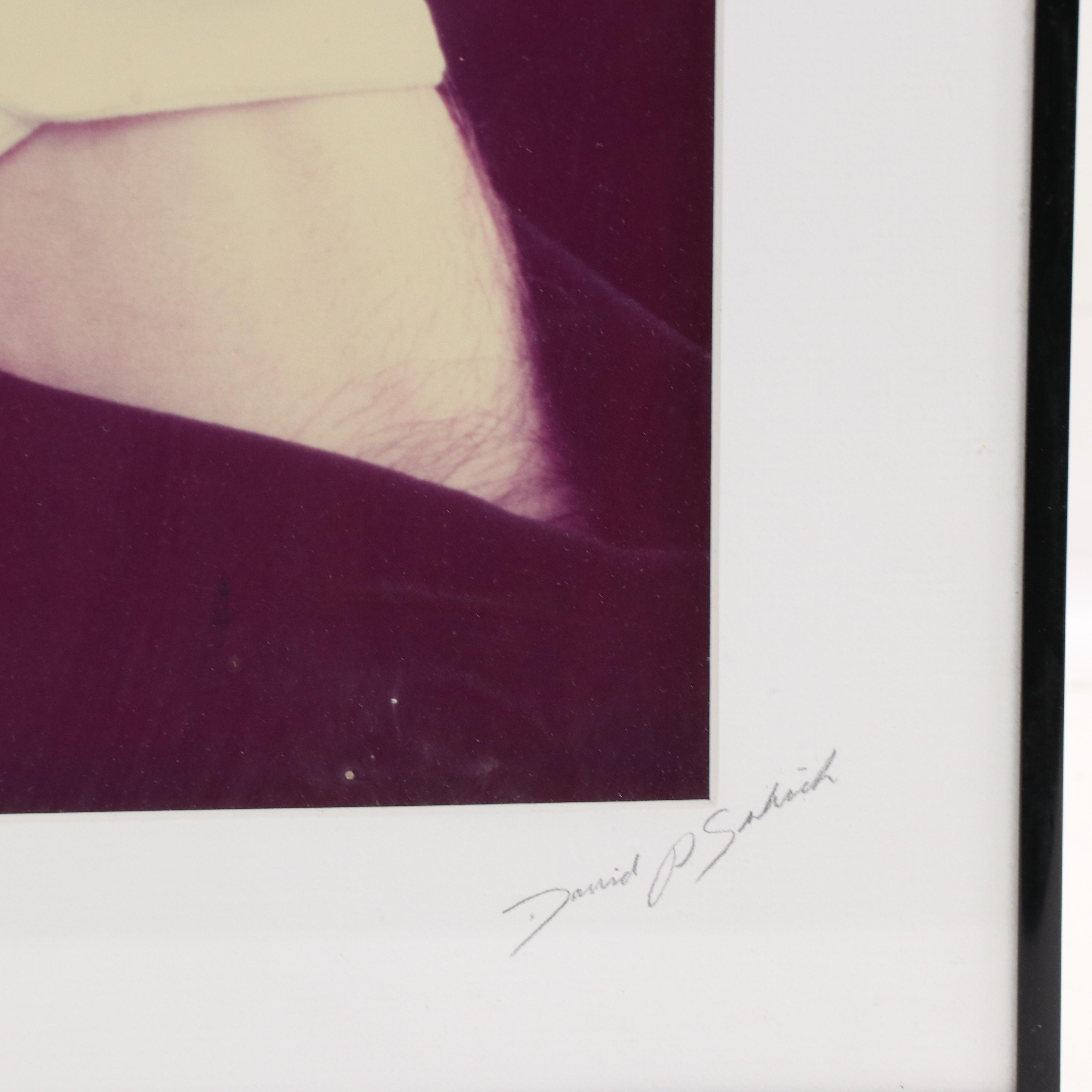 Color Photographic Print of a Mime