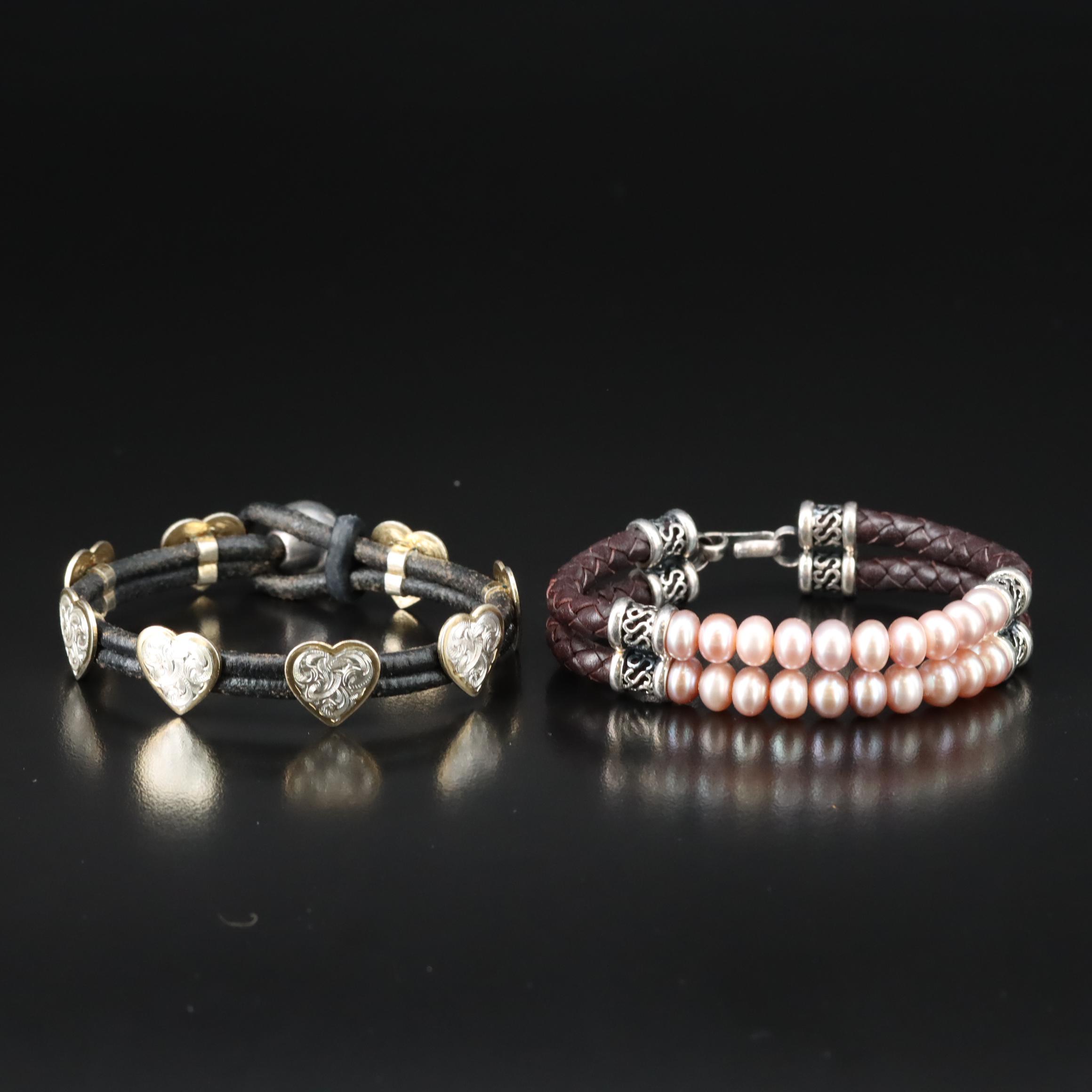 Necklaces and Bracelets Featuring Mexican Sterling Buckle Bracelet