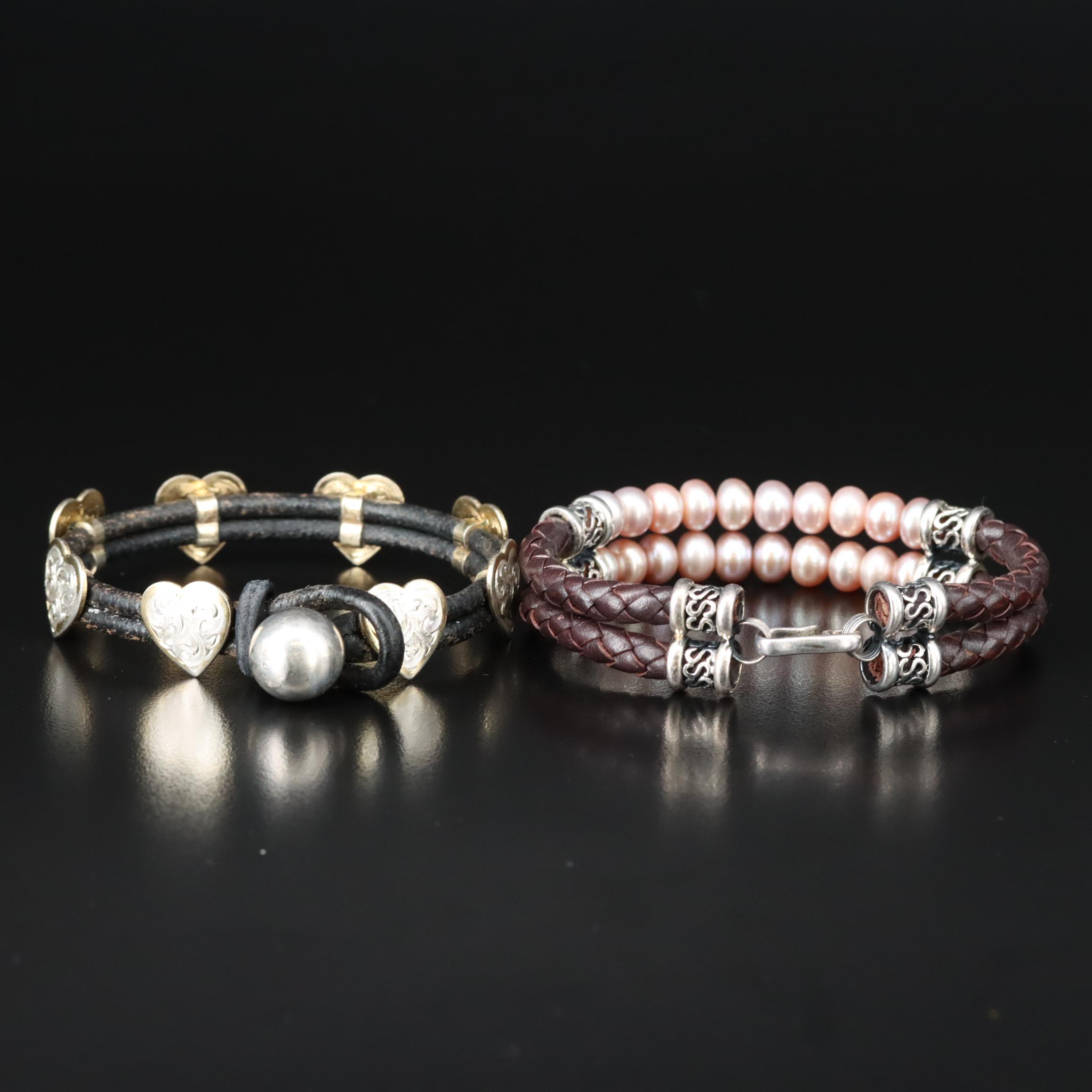 Necklaces and Bracelets Featuring Mexican Sterling Buckle Bracelet