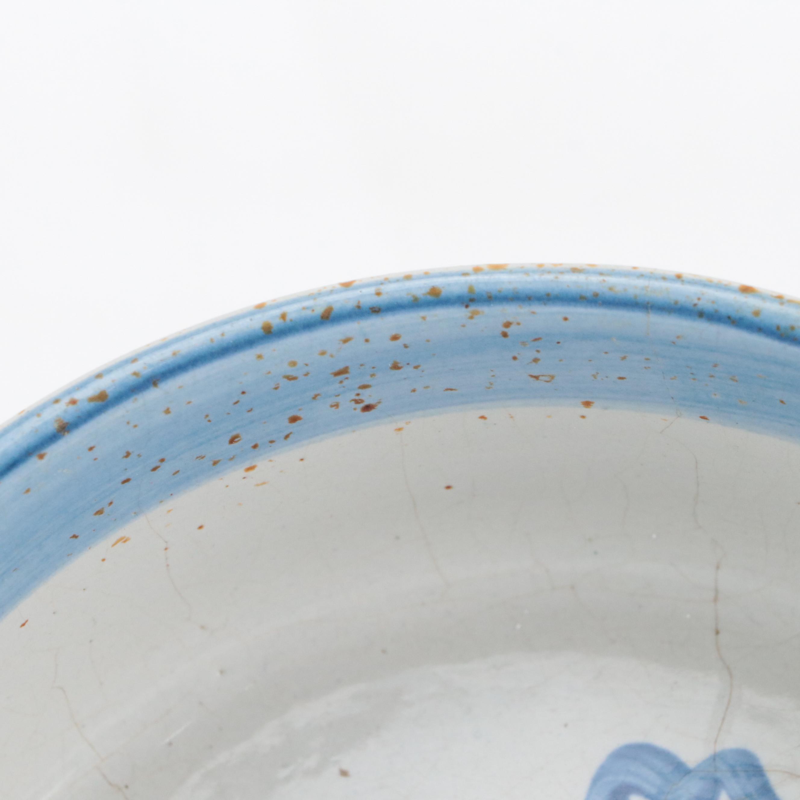 M.A. Hadley Studio Art Pottery "Country Scene" Stoneware Casserole Dishes