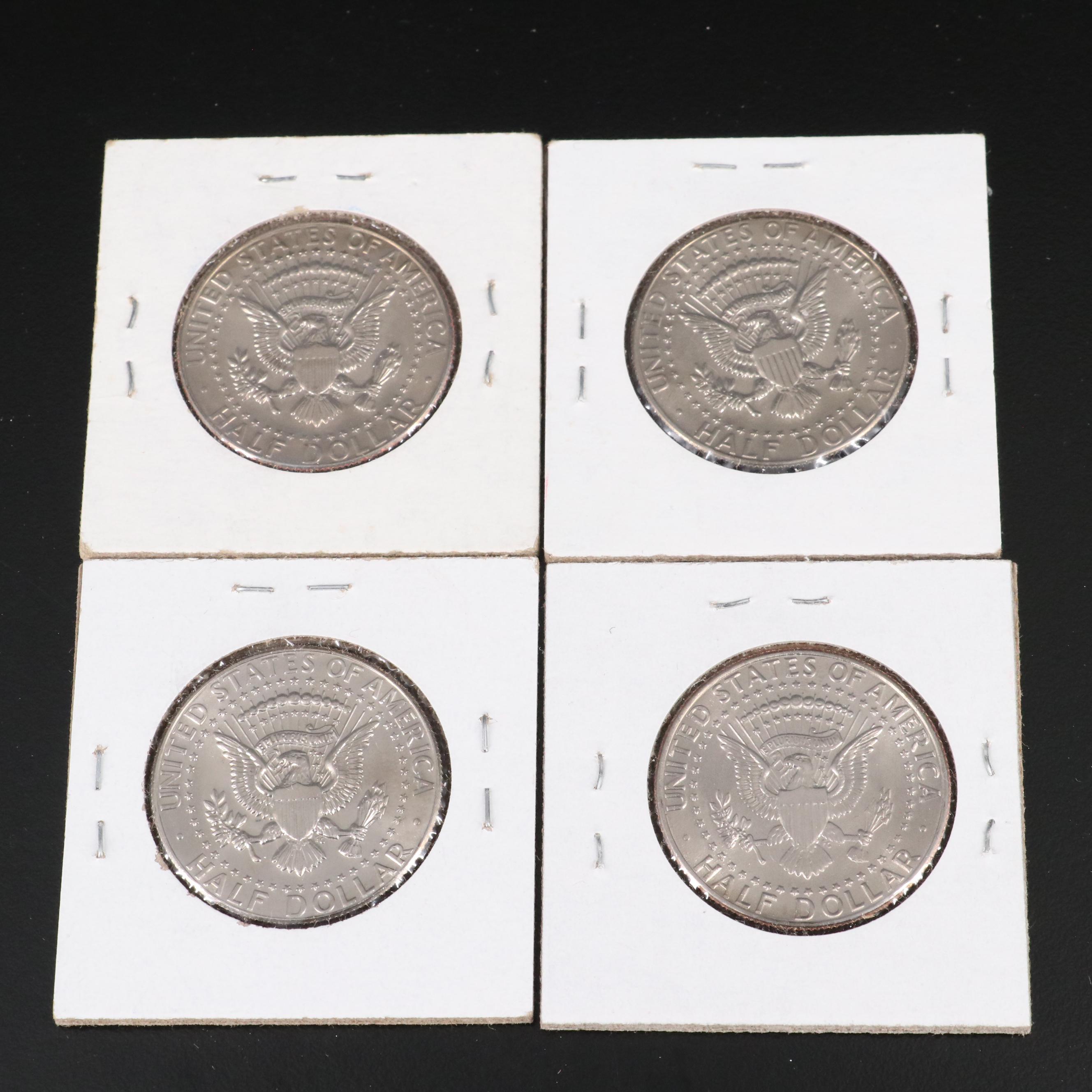 215 Uncirculated Kennedy Half Dollars