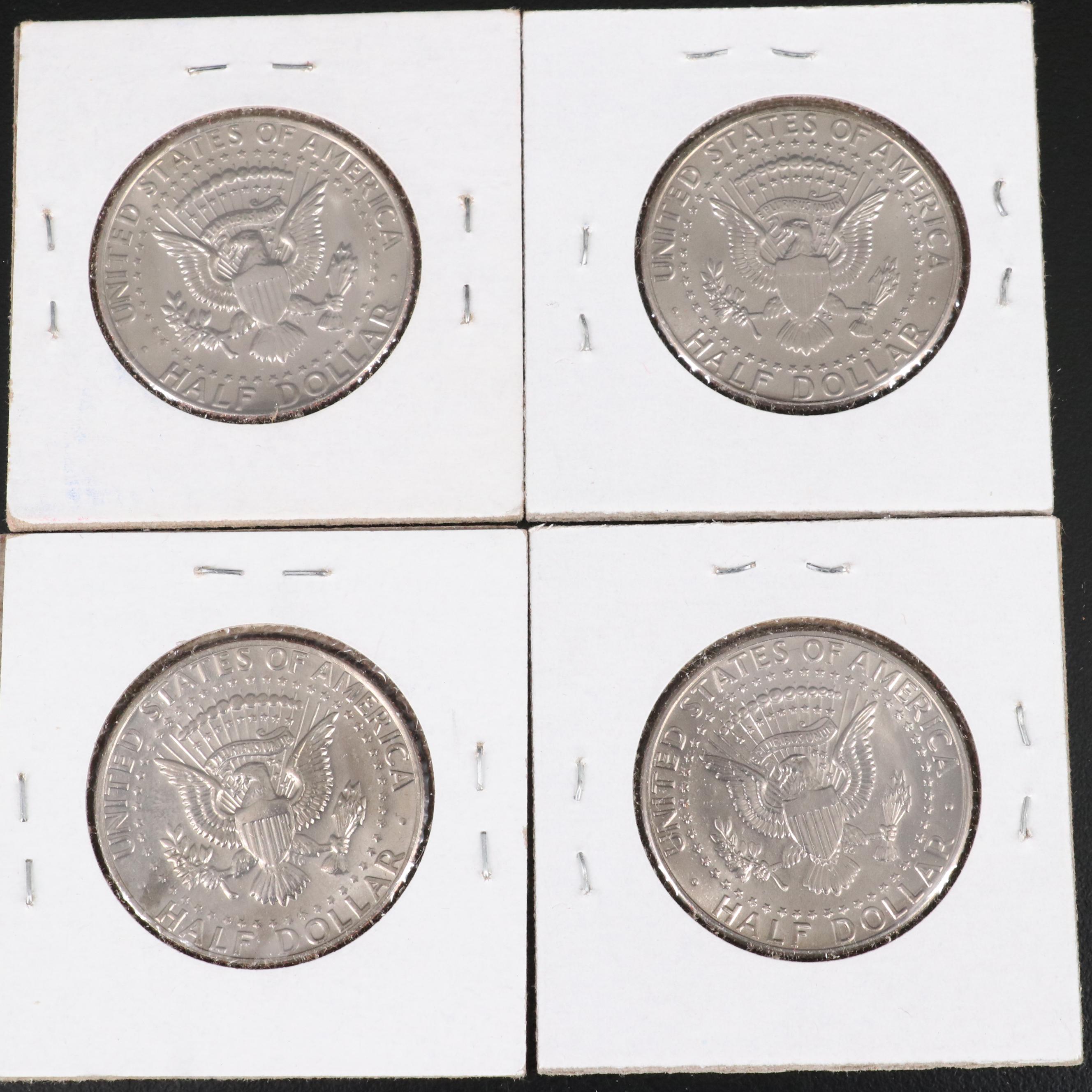 215 Uncirculated Kennedy Half Dollars