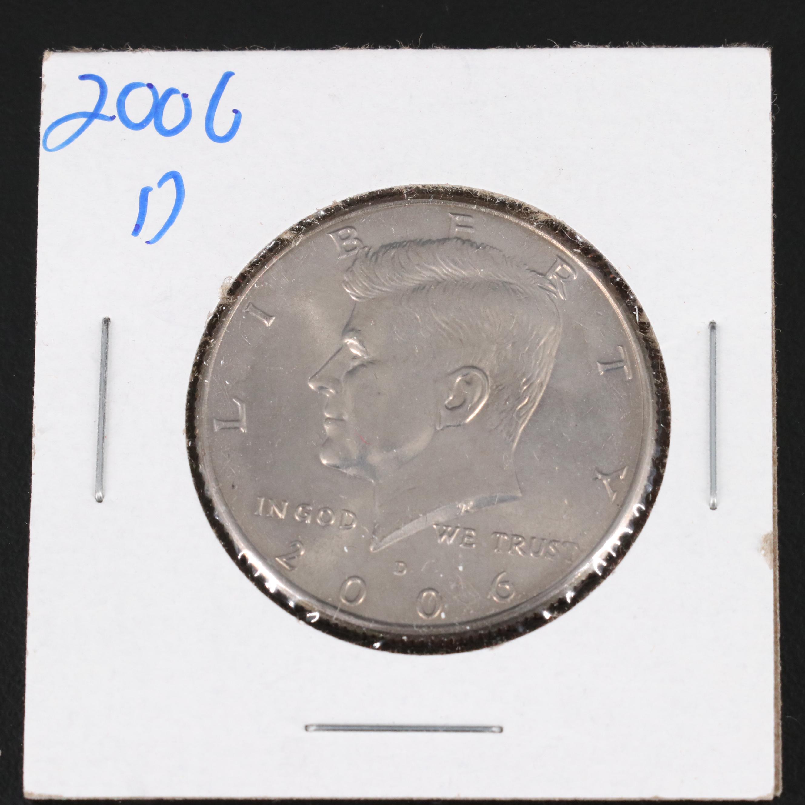 215 Uncirculated Kennedy Half Dollars