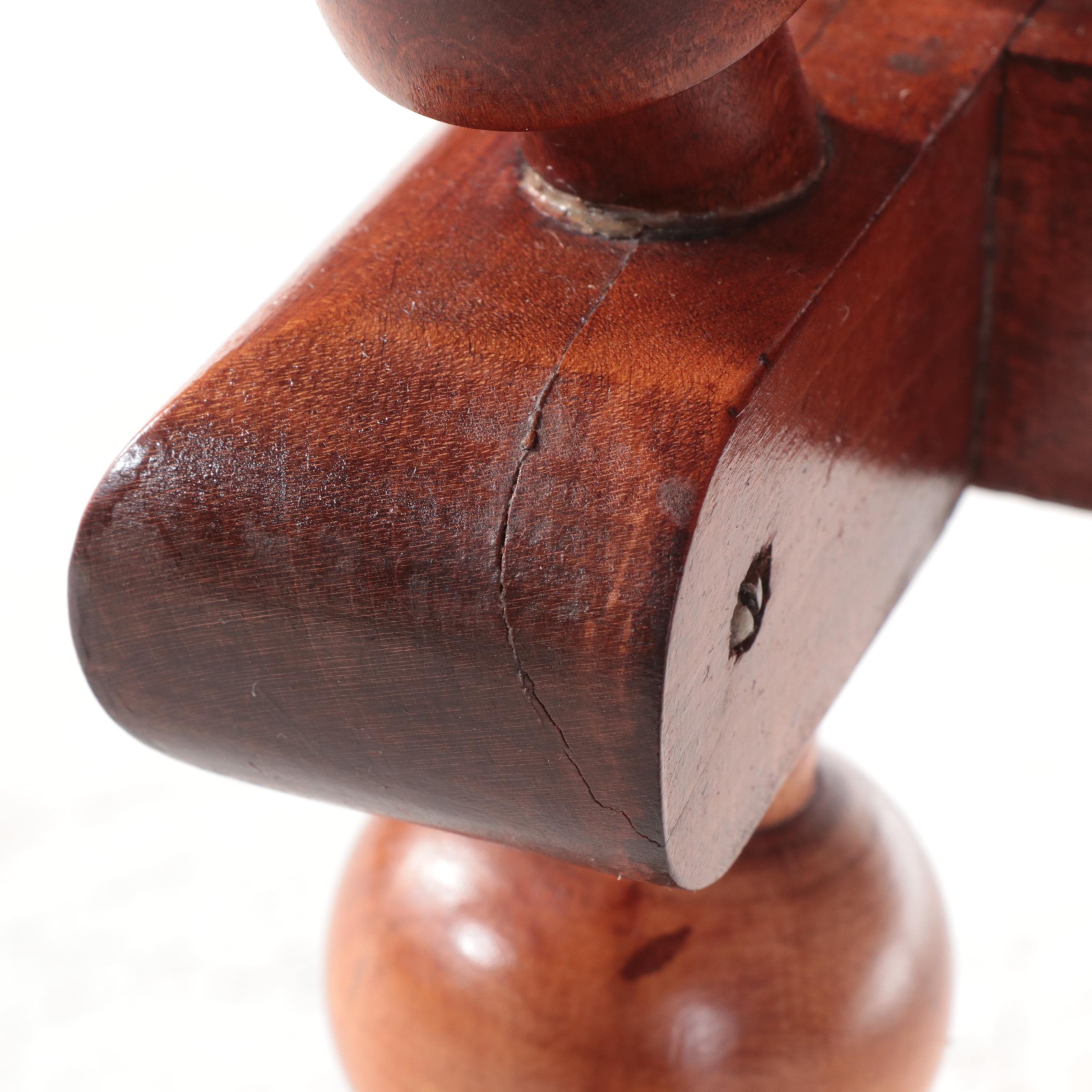 American Colonial Revival Maple Morris Chair, Early 20th Century