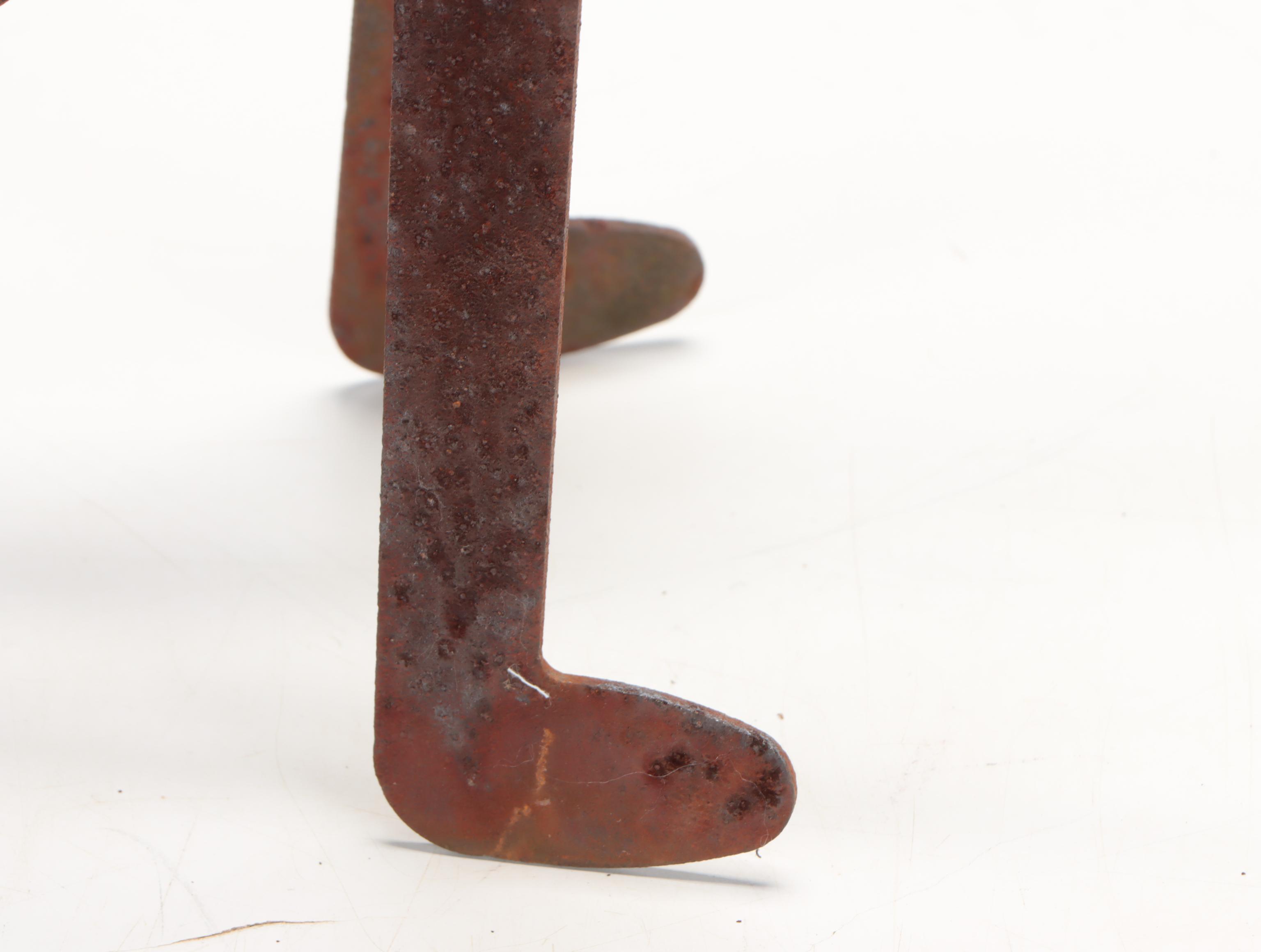 Metal Praying Mantis Garden Statue