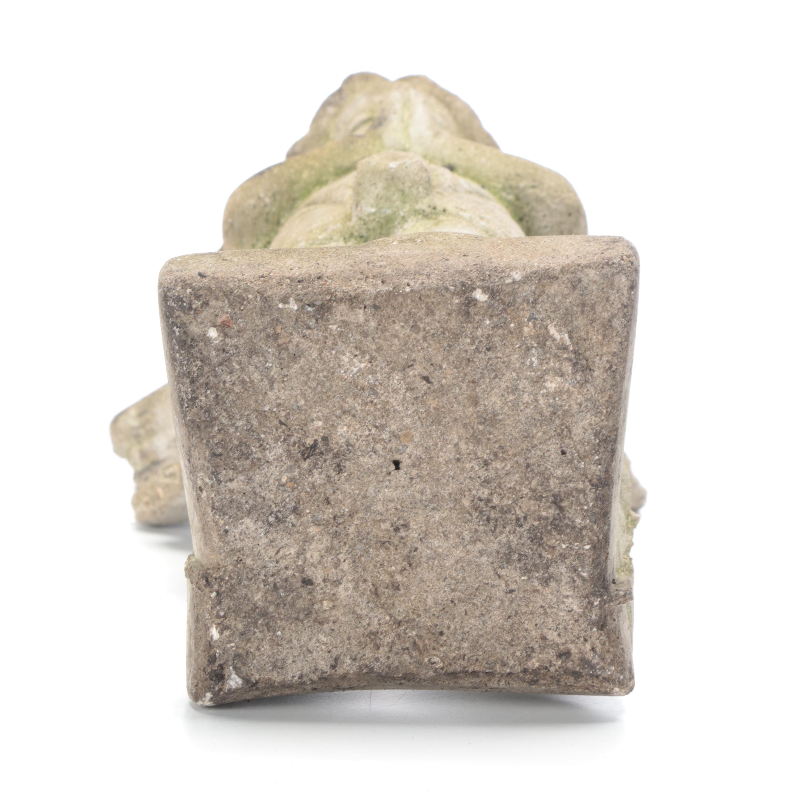 Concrete Angel Garden Statue