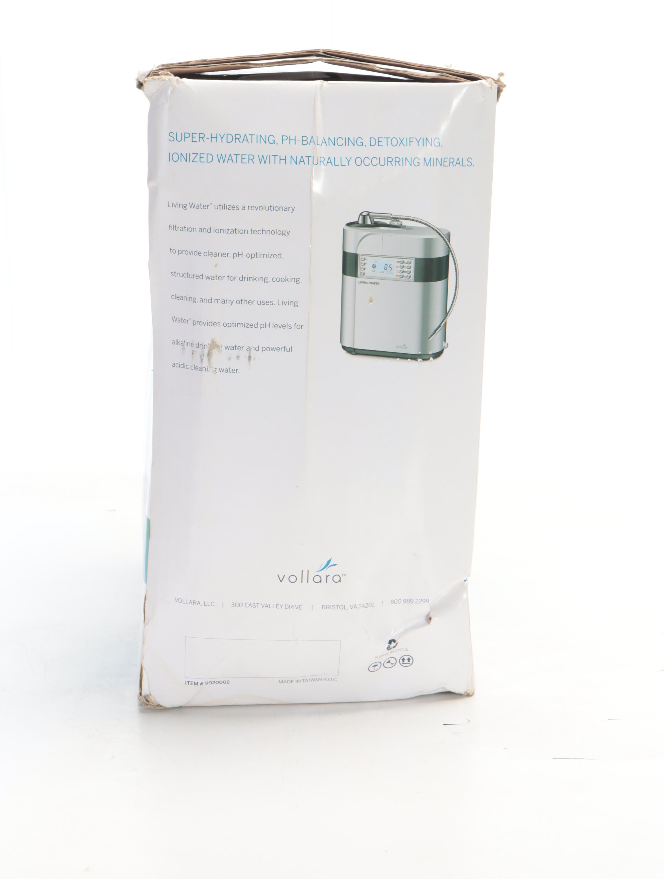 Vollara "Living Water" Alkaline Water Ionizer