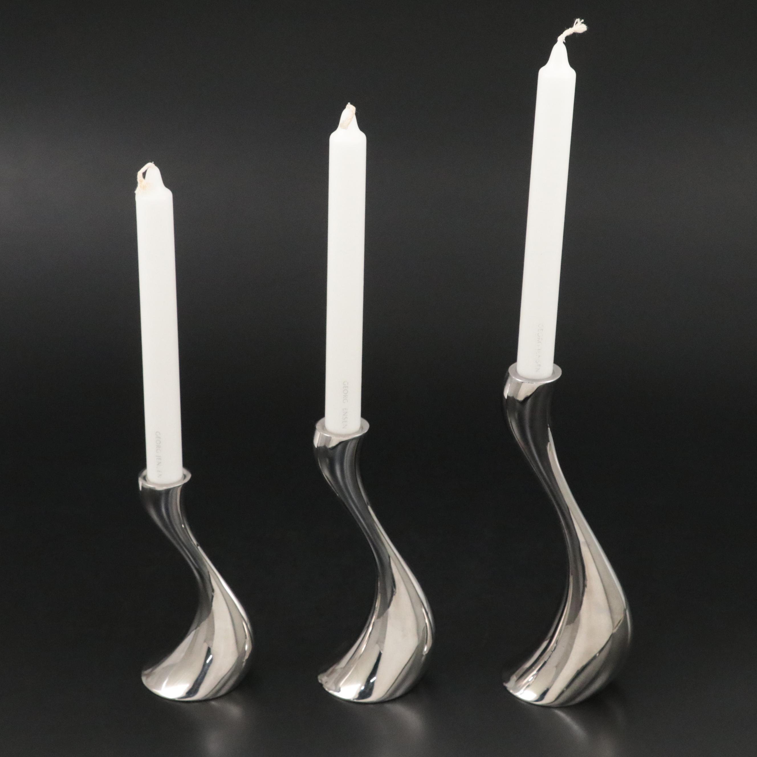 Jensen "Cobra" Candlesticks with Jensen Candles Everything But