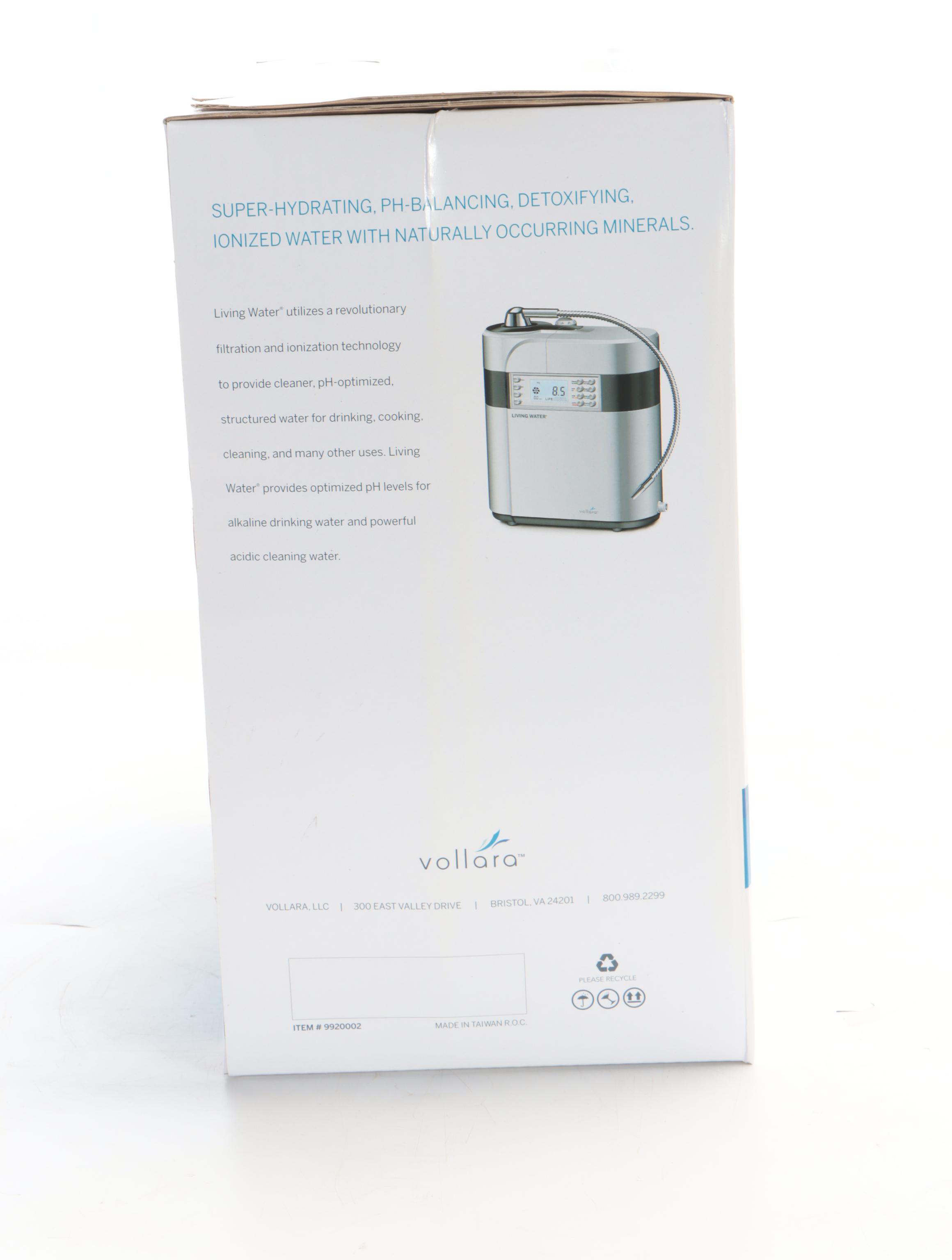 Vollara "Living Water" Alkaline Water Ionizer