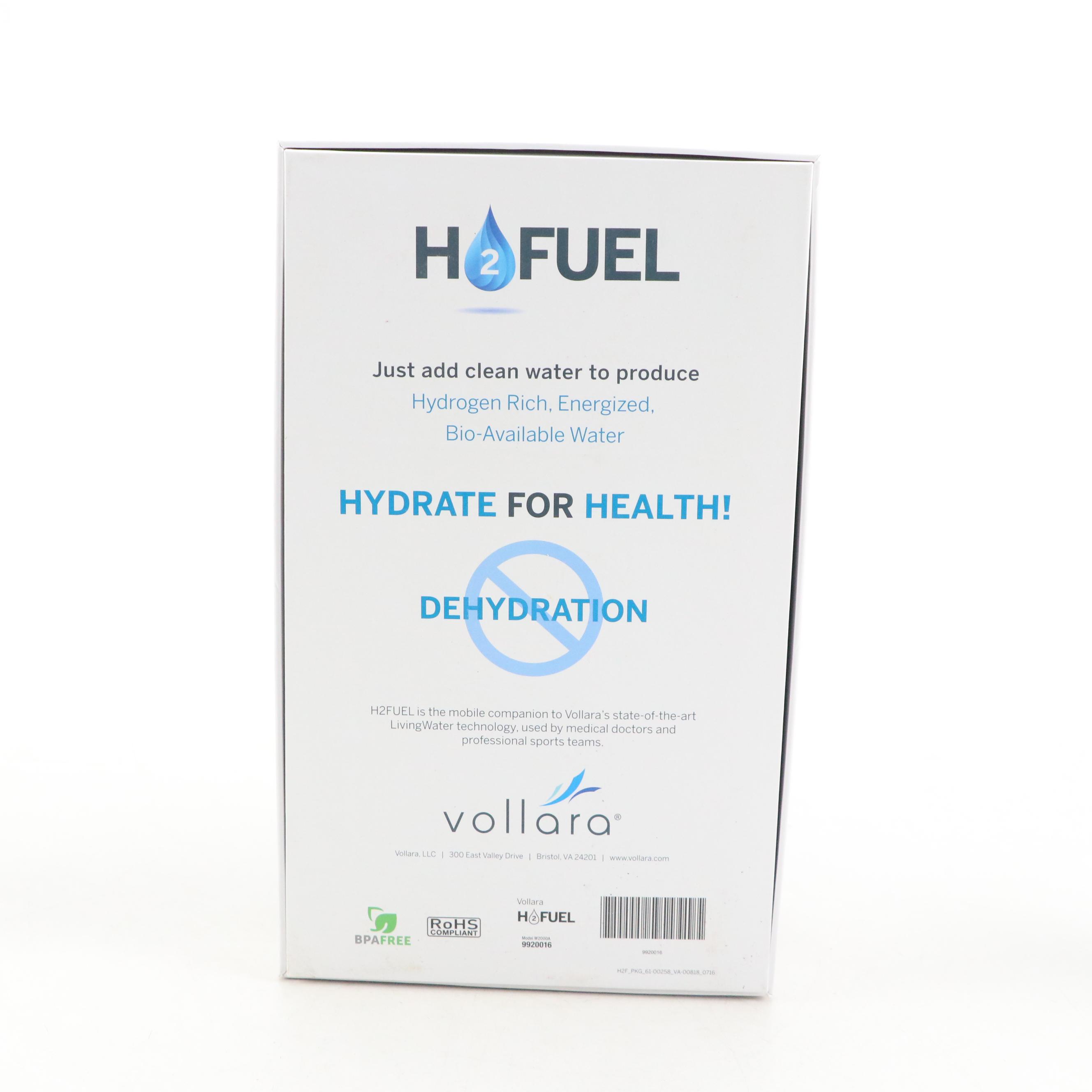 Vollara H2Fuel Water Ionizer Bottles
