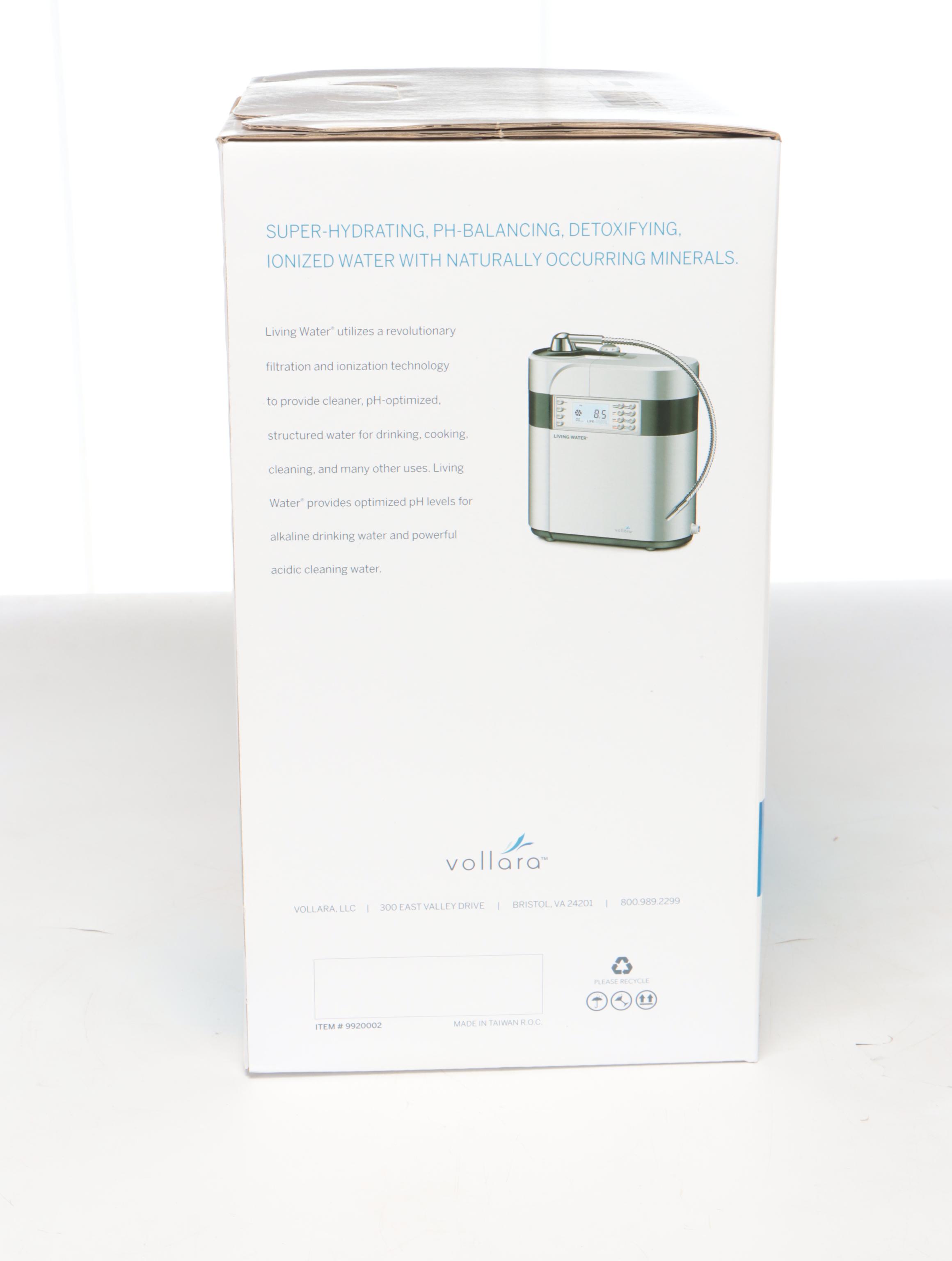 Vollara "Living Water" Alkaline Water Ionizer