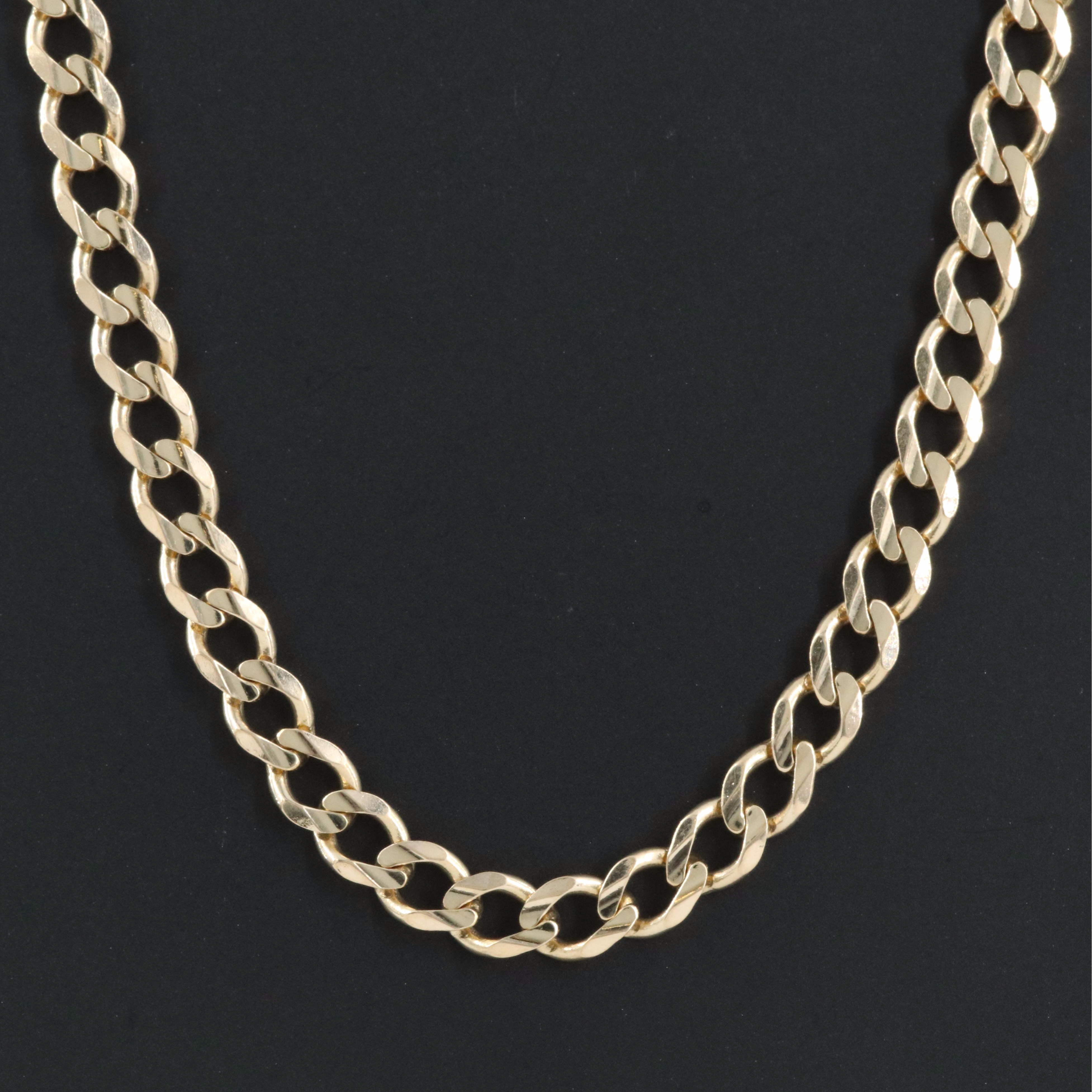 14K Curb Link Chain