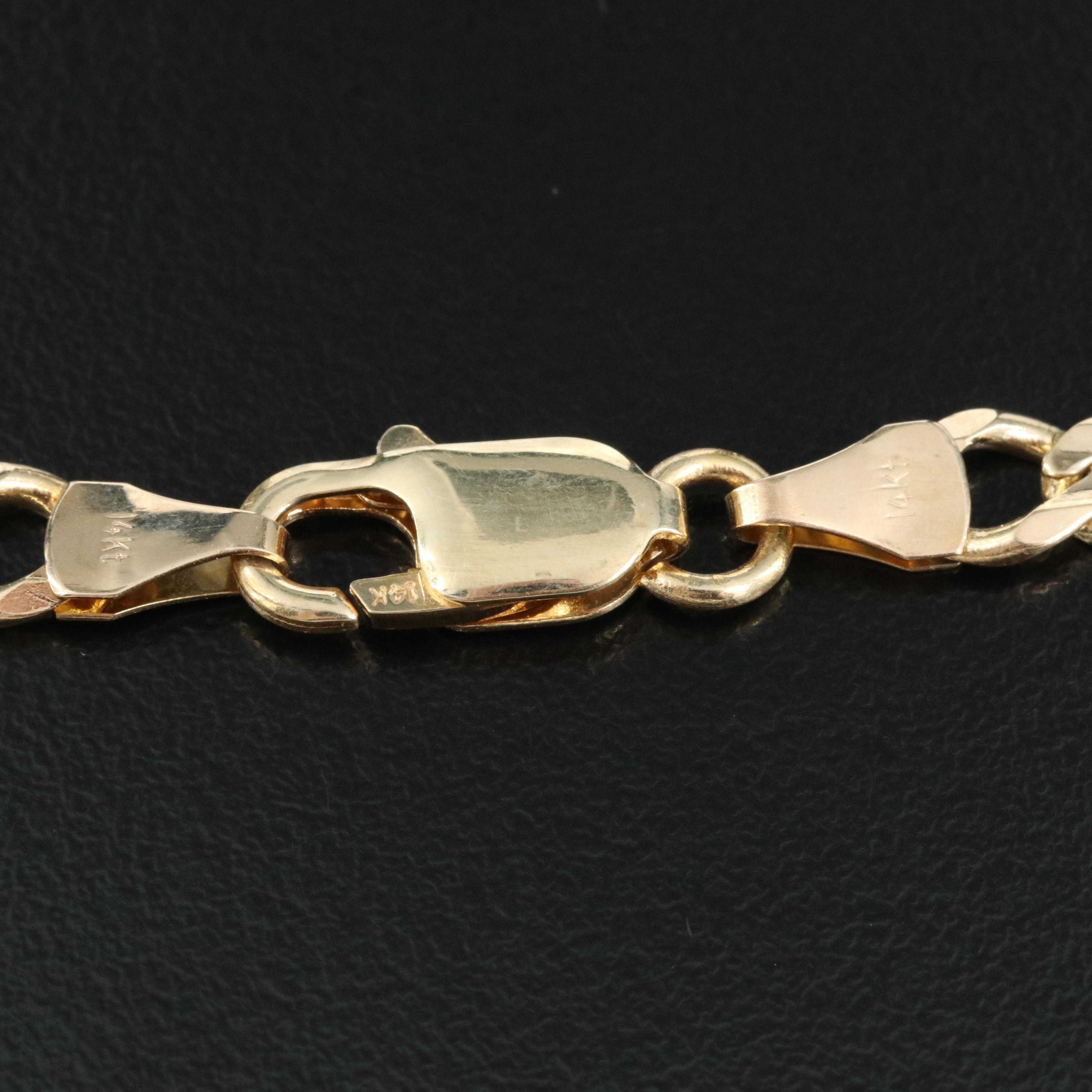 14K Curb Link Chain
