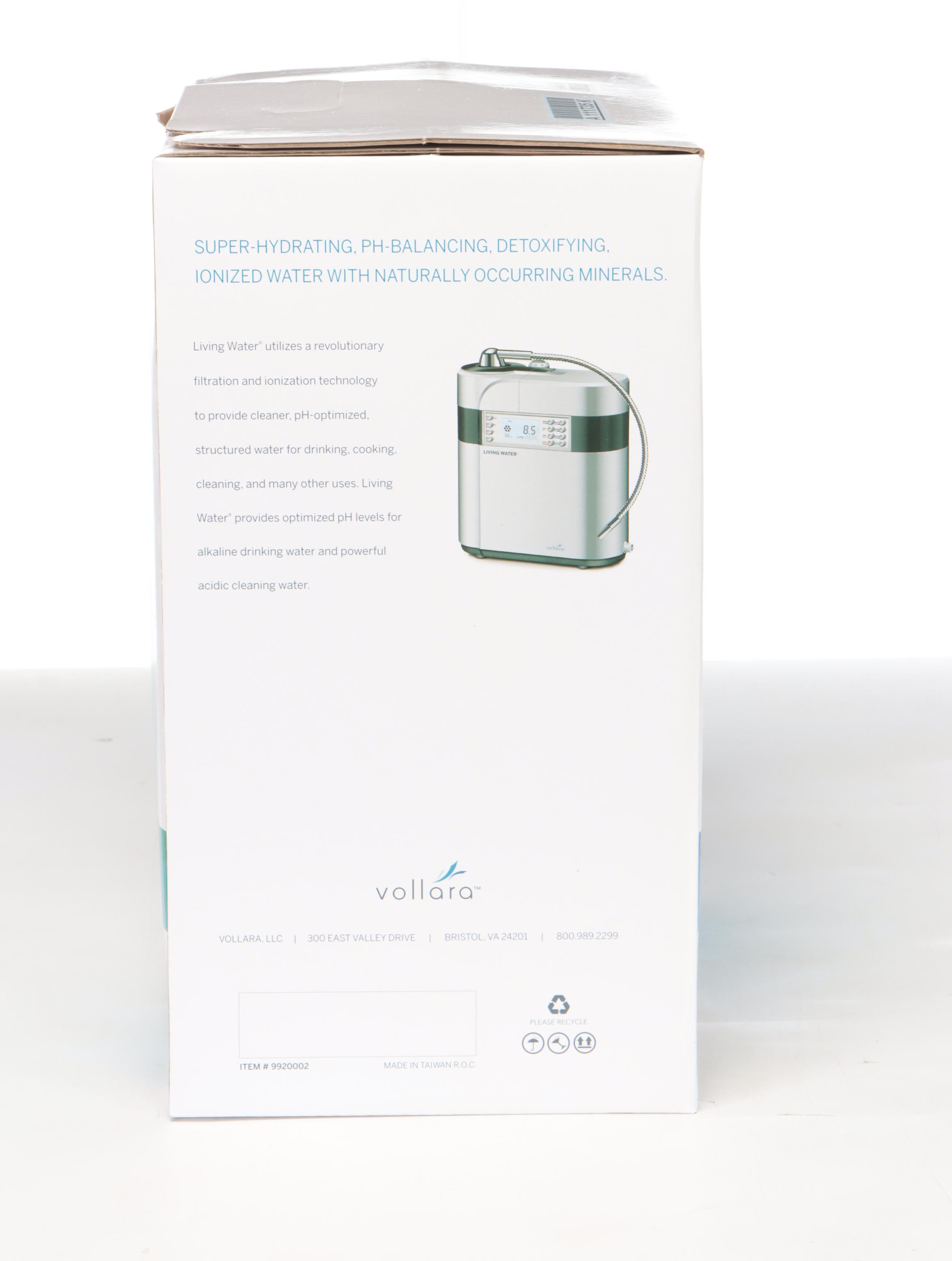 Vollara "Living Water" Alkaline Water Ionizer