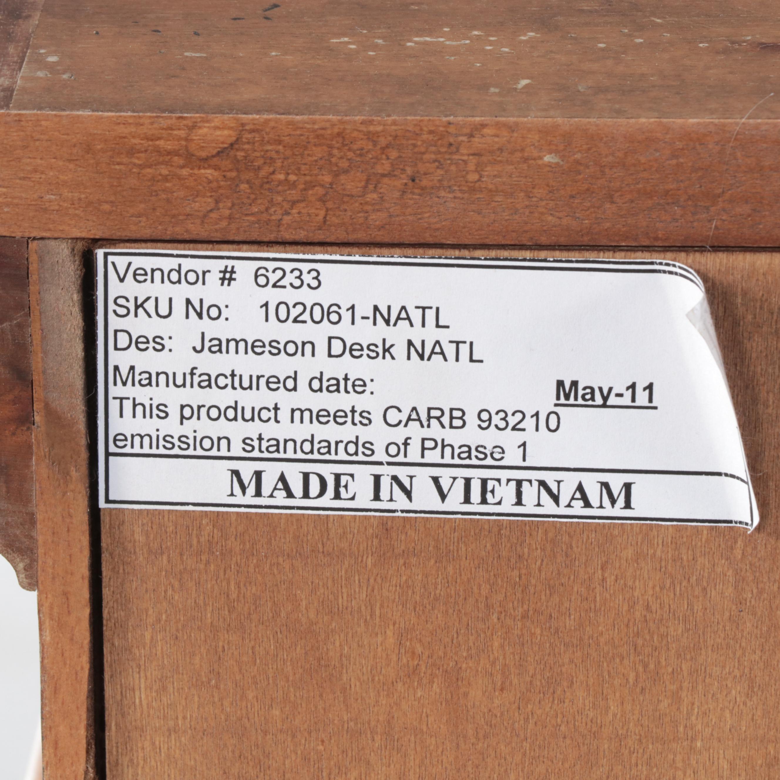 Restoration Hardware Baby & Child "Jameson" Hardwood Desk