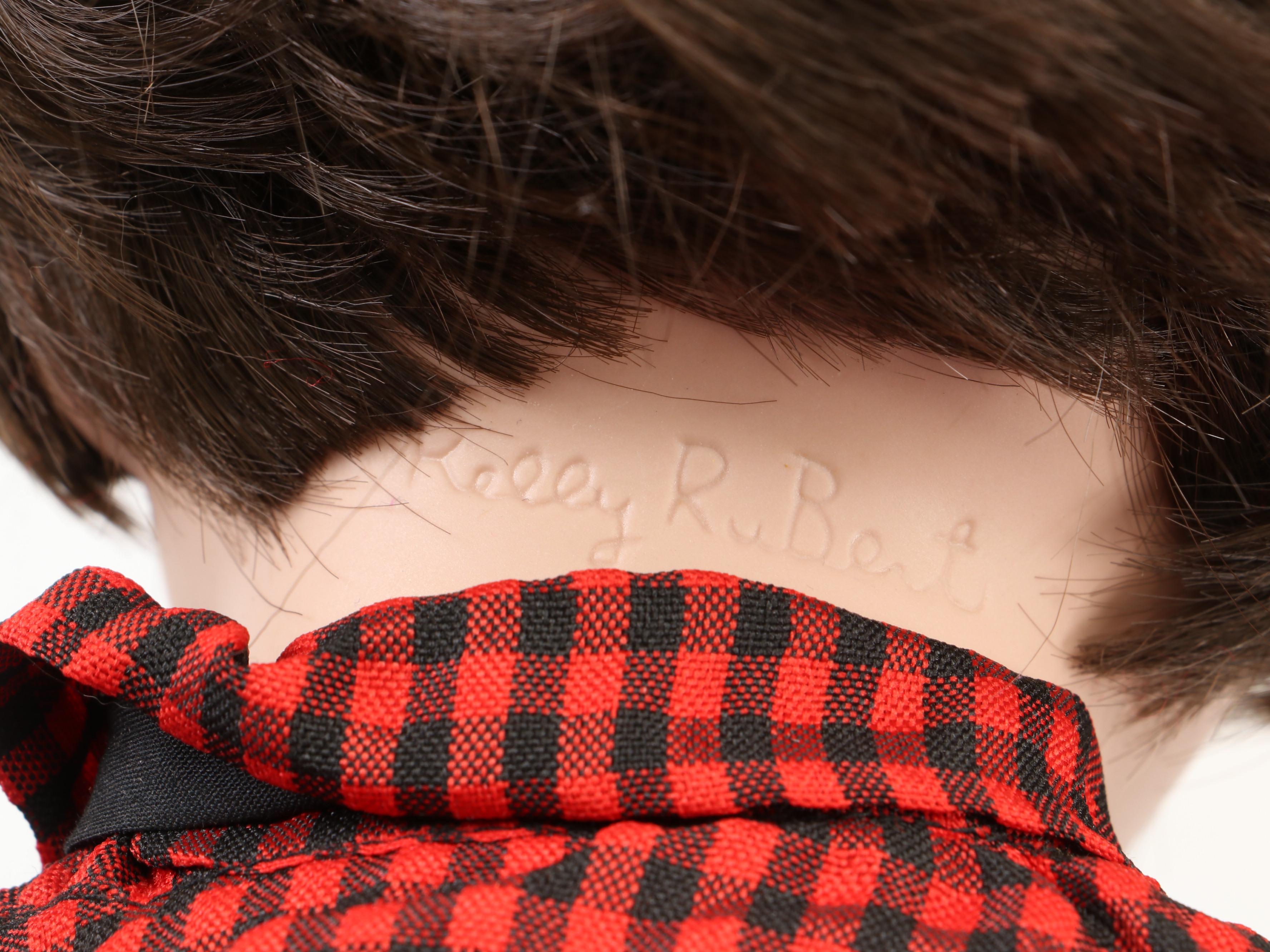 Musical Emmett Kelly as "Weary Willie" Porcelain Doll with Other Clown Dolls