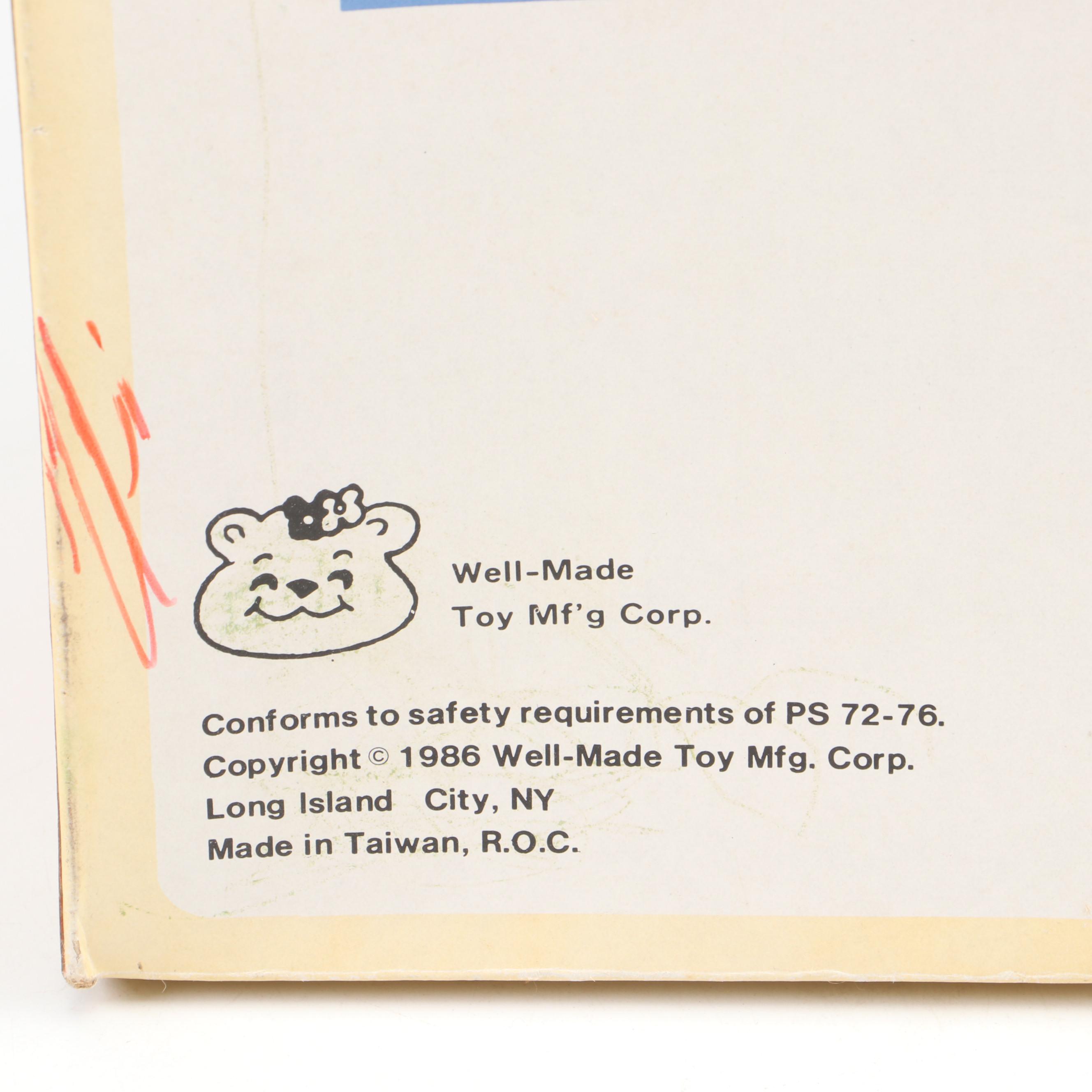 Musical Emmett Kelly as "Weary Willie" Porcelain Doll with Other Clown Dolls