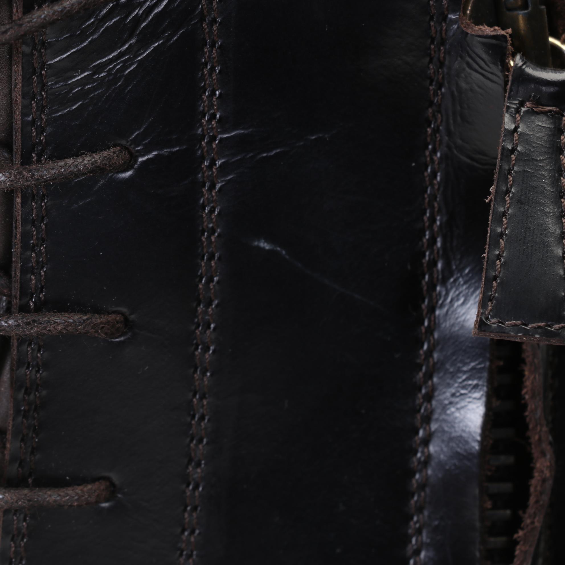 Rochas High-Heel Mocha Brown Ankle Boots, Size 8