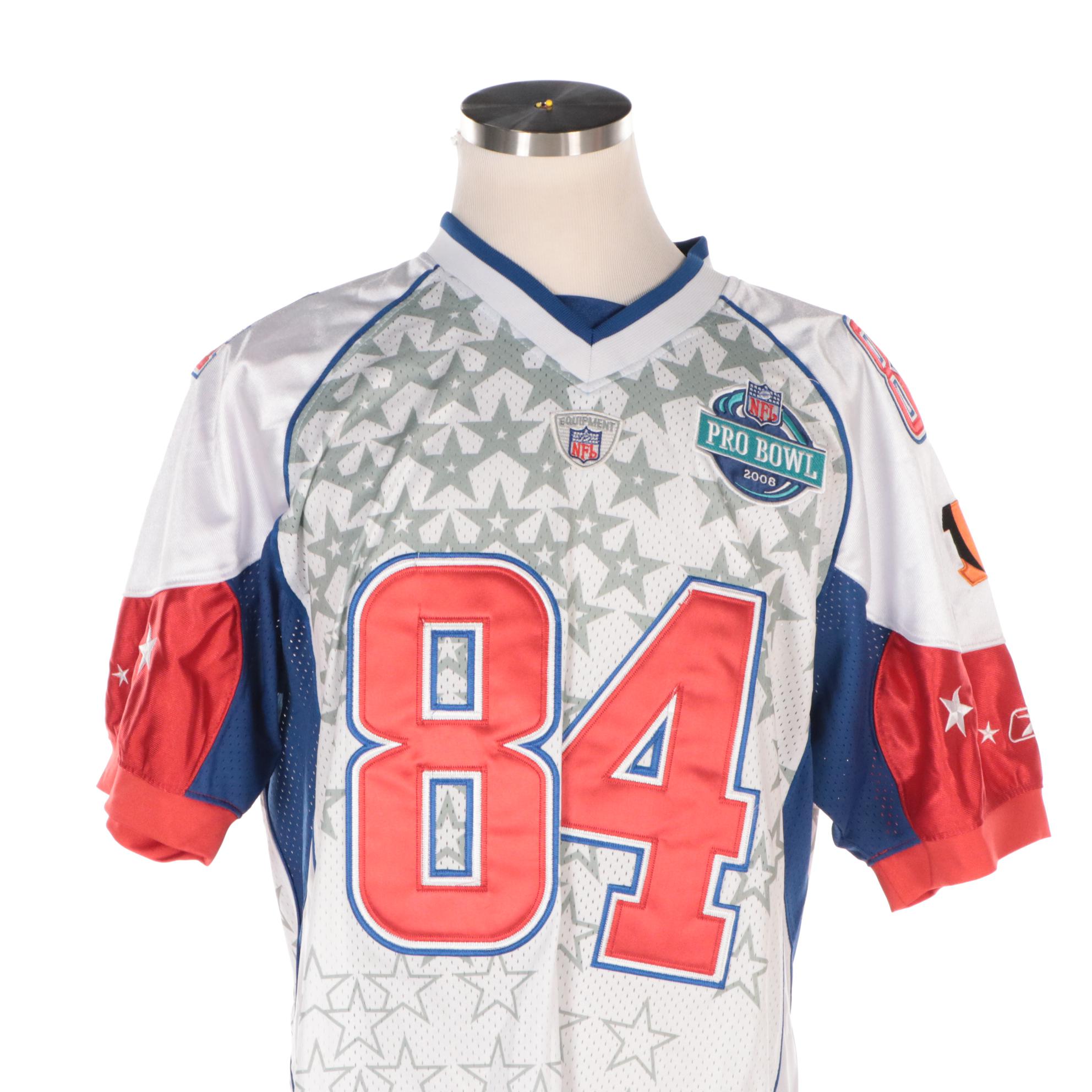 Cincinnati Bengals Andy Dalton, T. J. Houshmandzadeh NFL 2008 Pro Bowl Jerseys