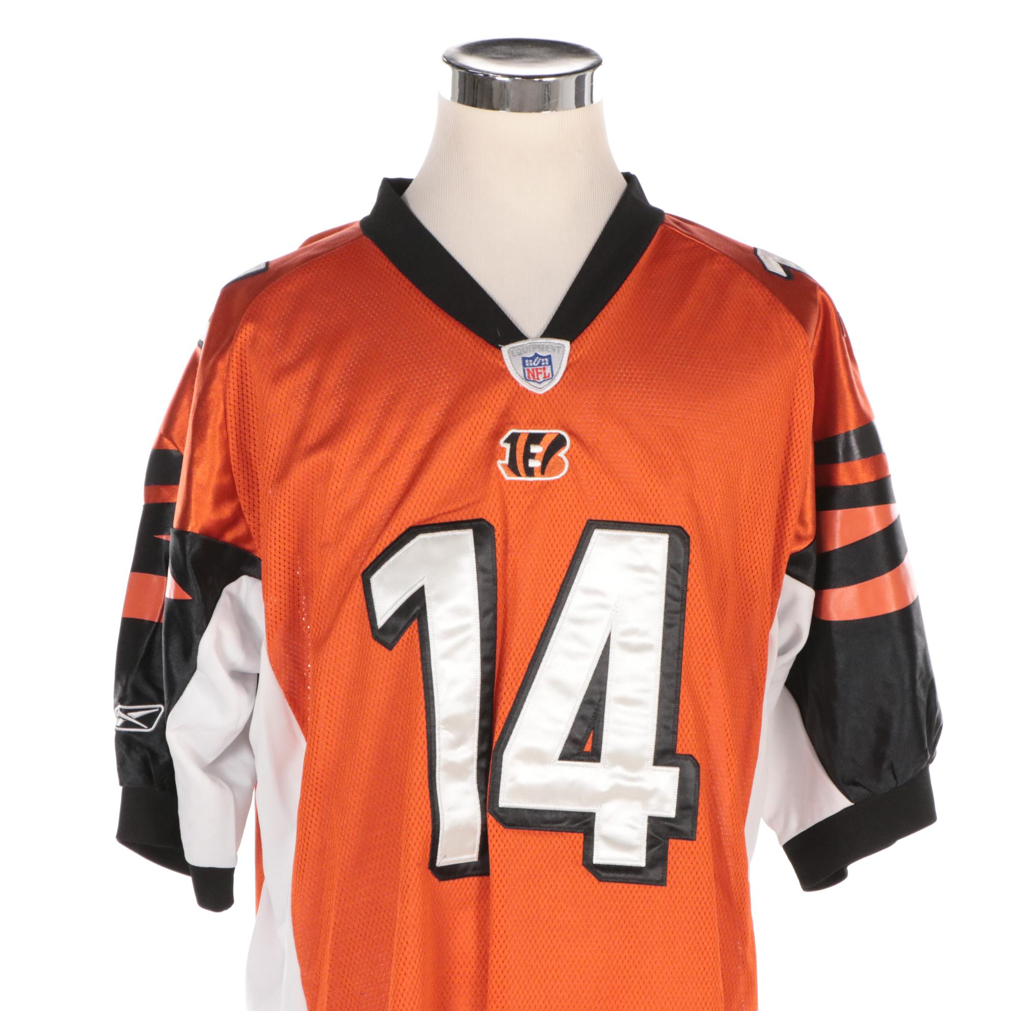 Cincinnati Bengals Andy Dalton, T. J. Houshmandzadeh NFL 2008 Pro Bowl Jerseys