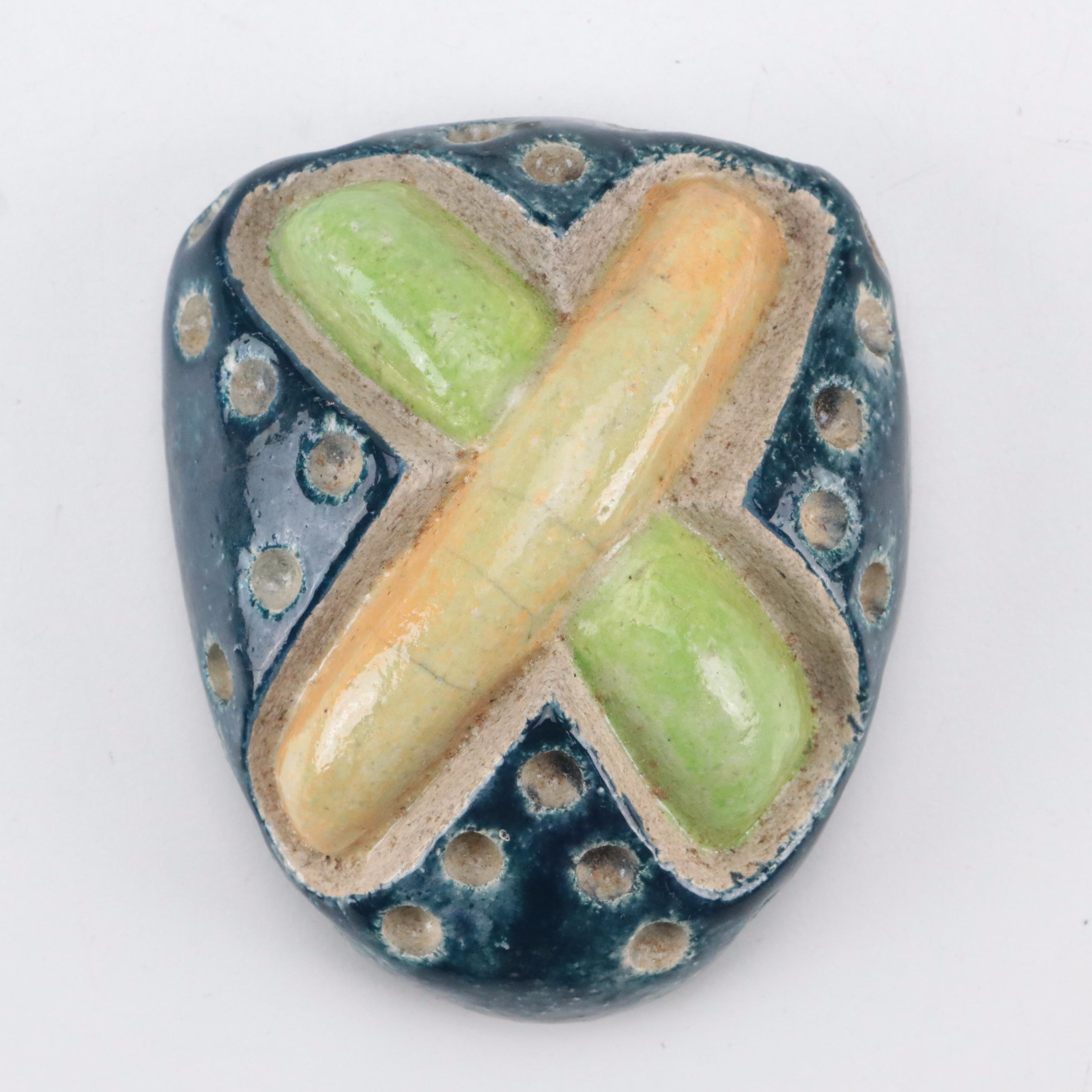 Hand Built Studio Art Pottery Amulets