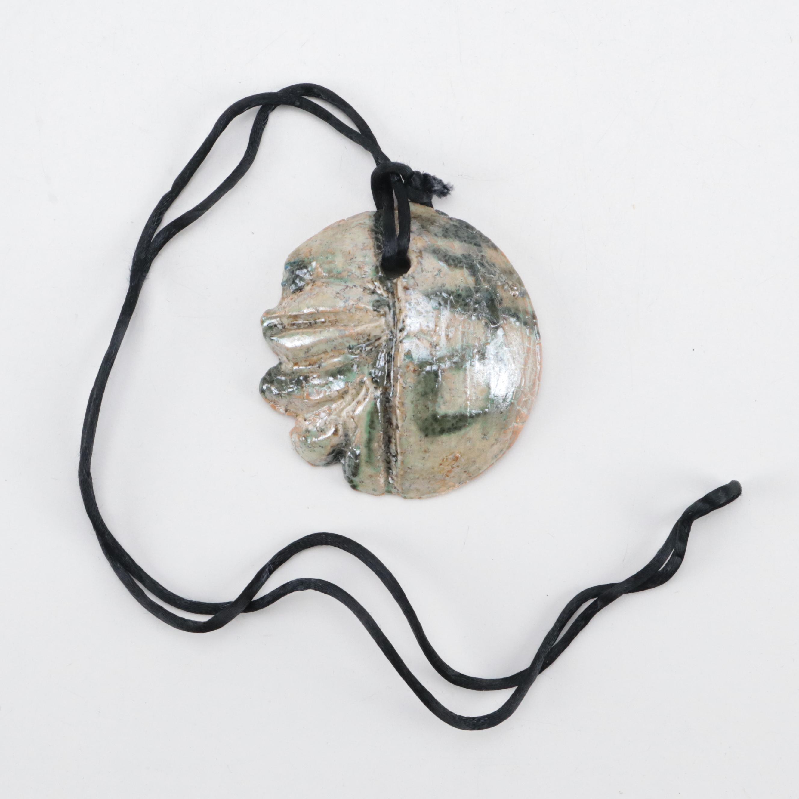 Hand Built Studio Art Pottery Amulets