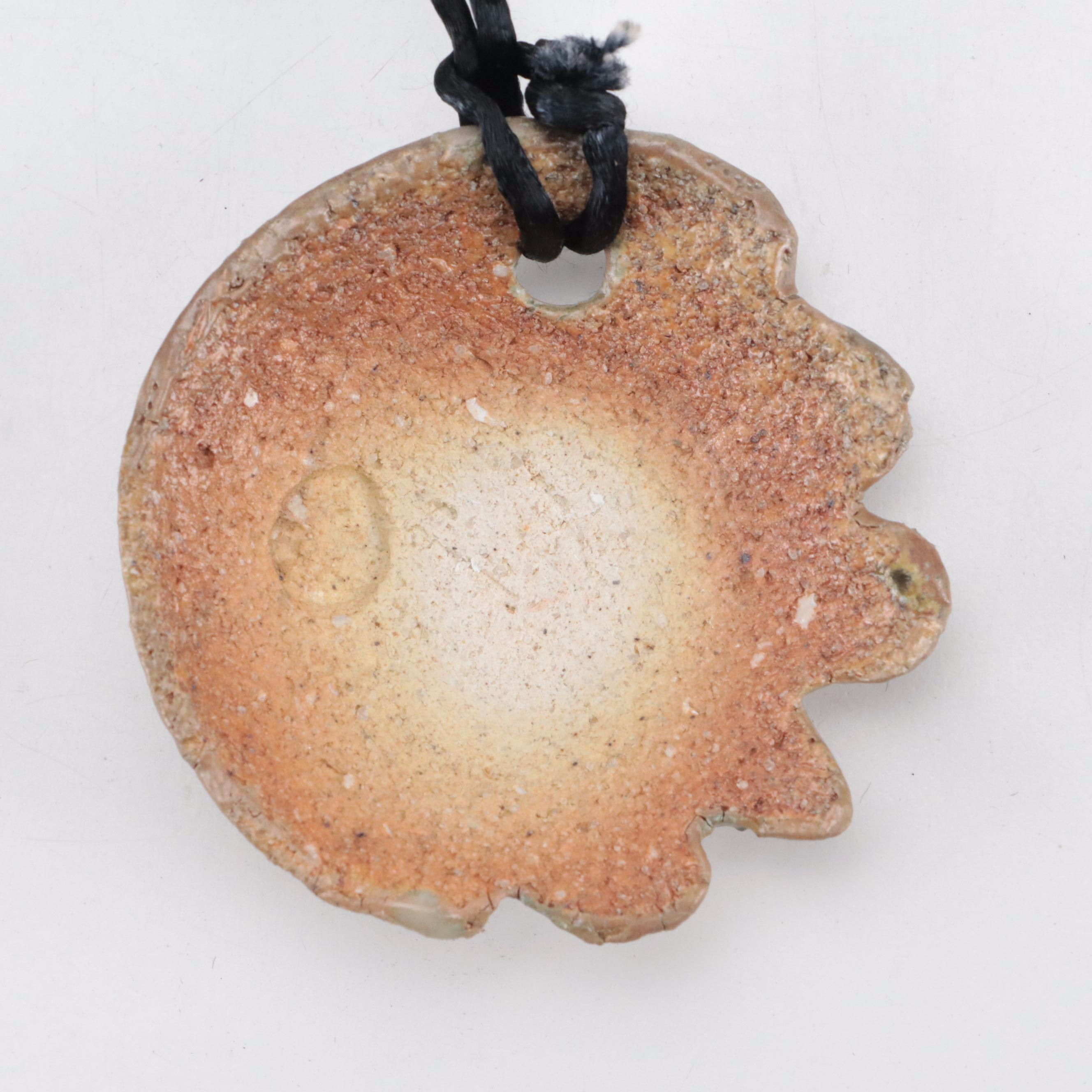 Hand Built Studio Art Pottery Amulets