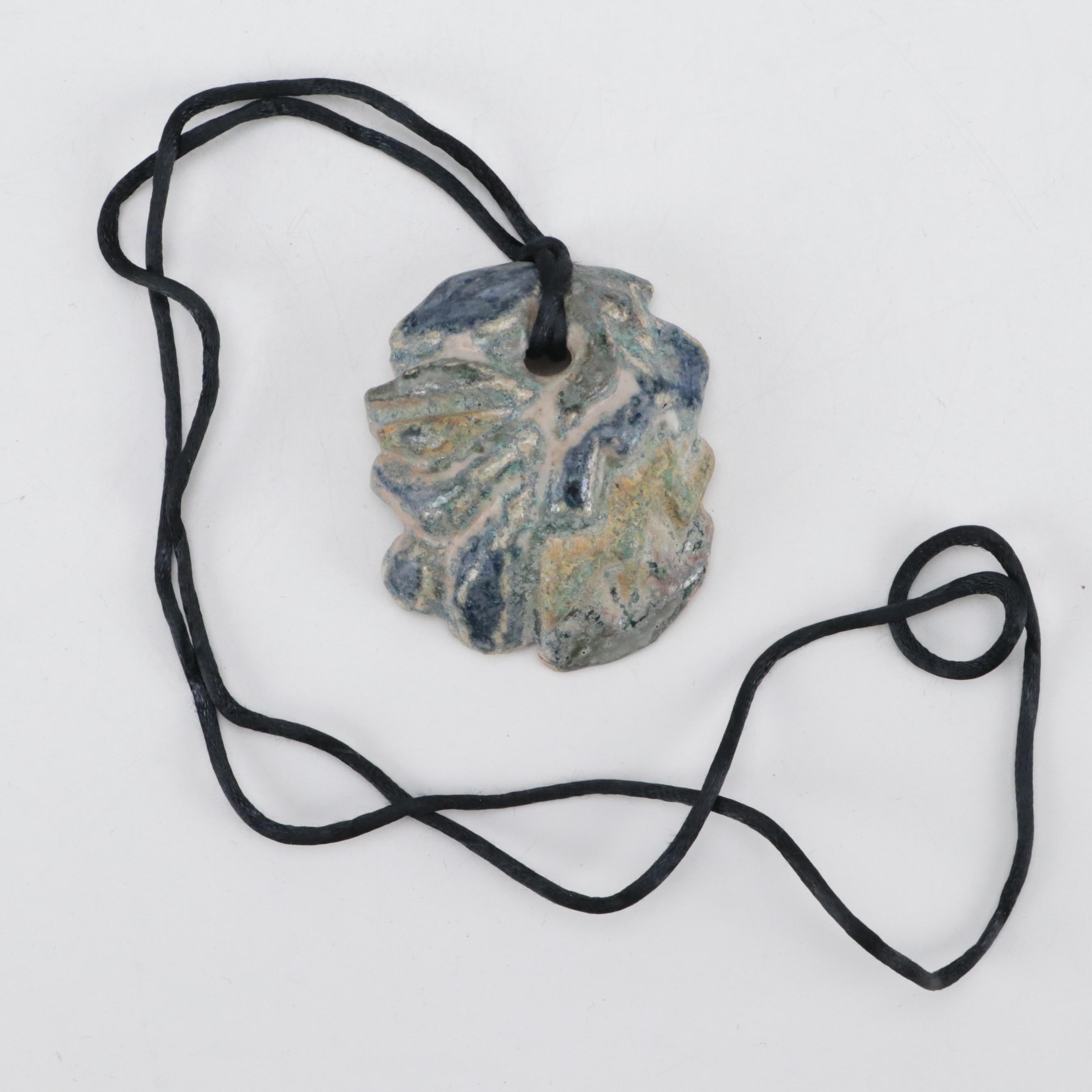 Hand Built Studio Art Pottery Amulets