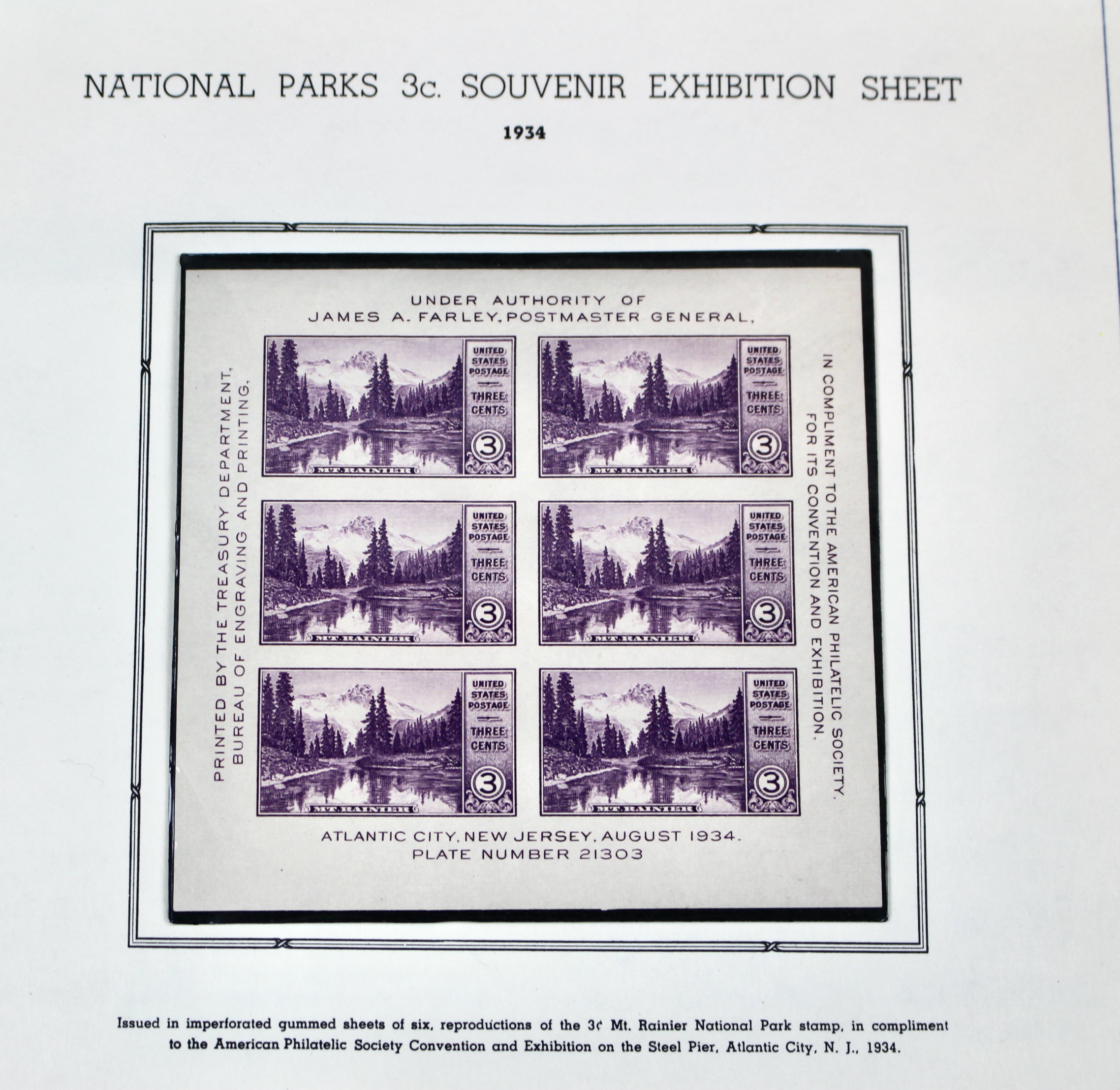 Farley Postage Stamp Collection