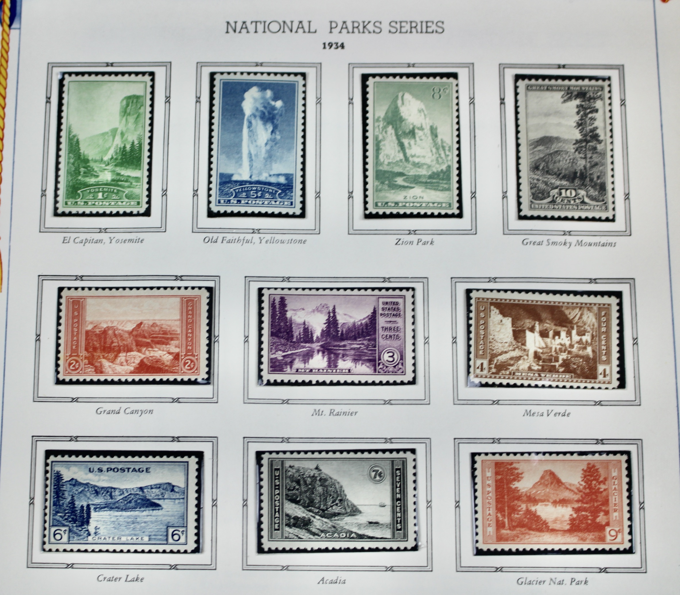 Farley Postage Stamp Collection