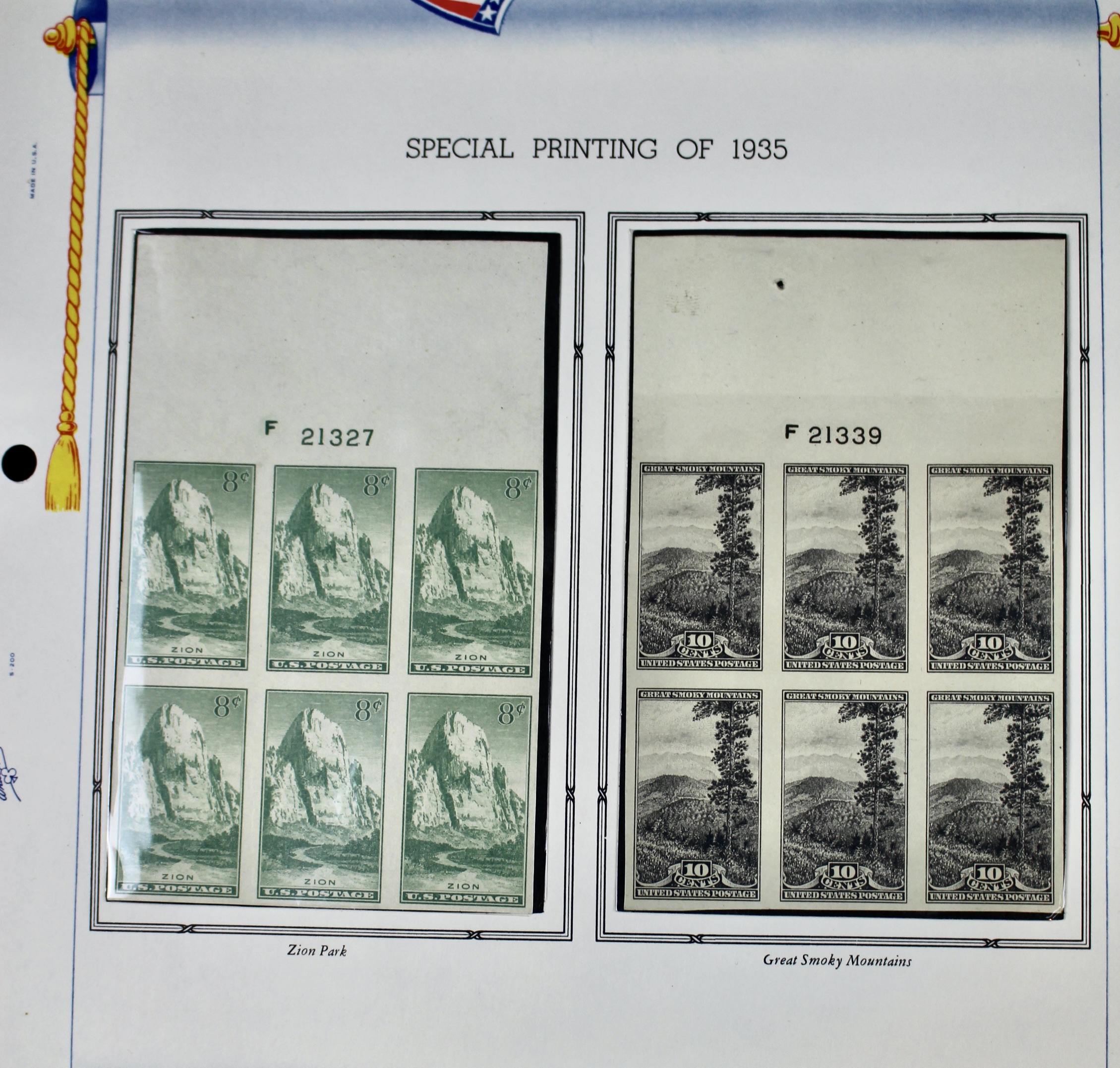 Farley Postage Stamp Collection