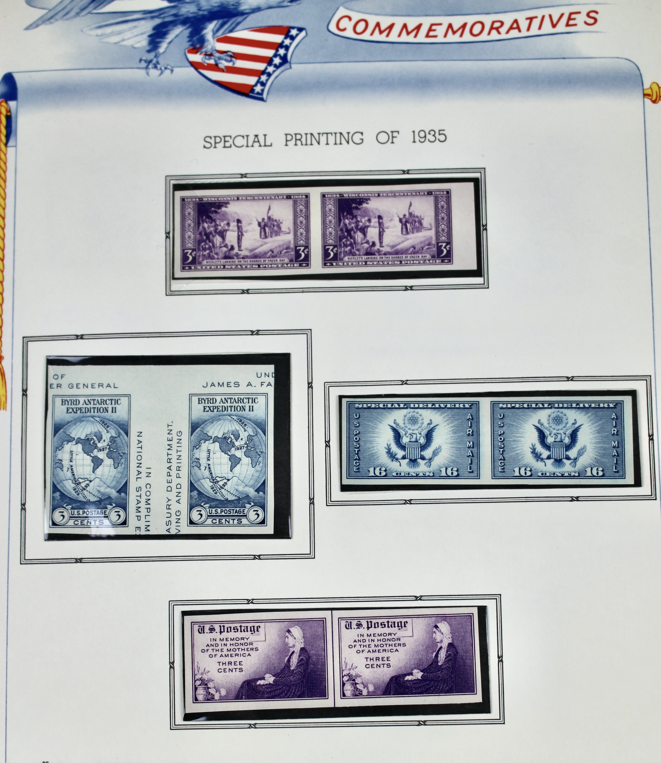 Farley Postage Stamp Collection