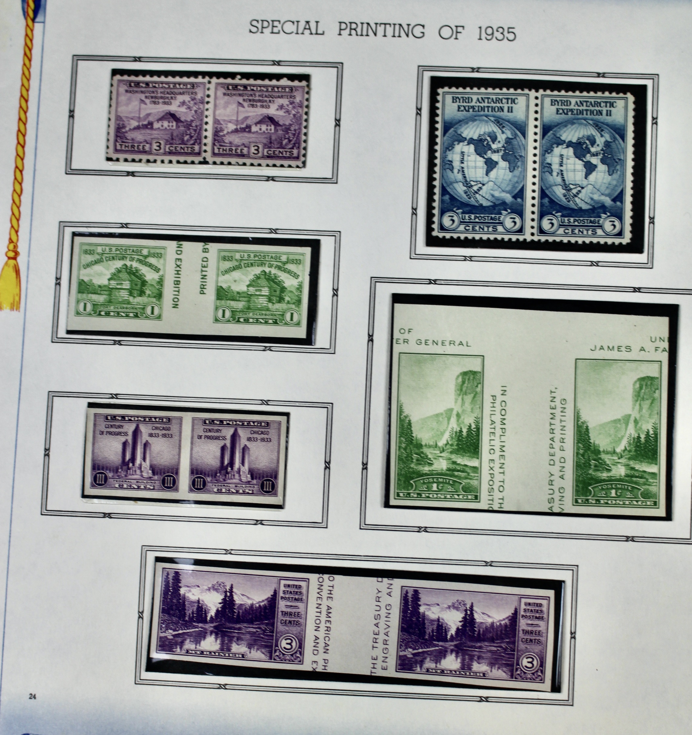 Farley Postage Stamp Collection