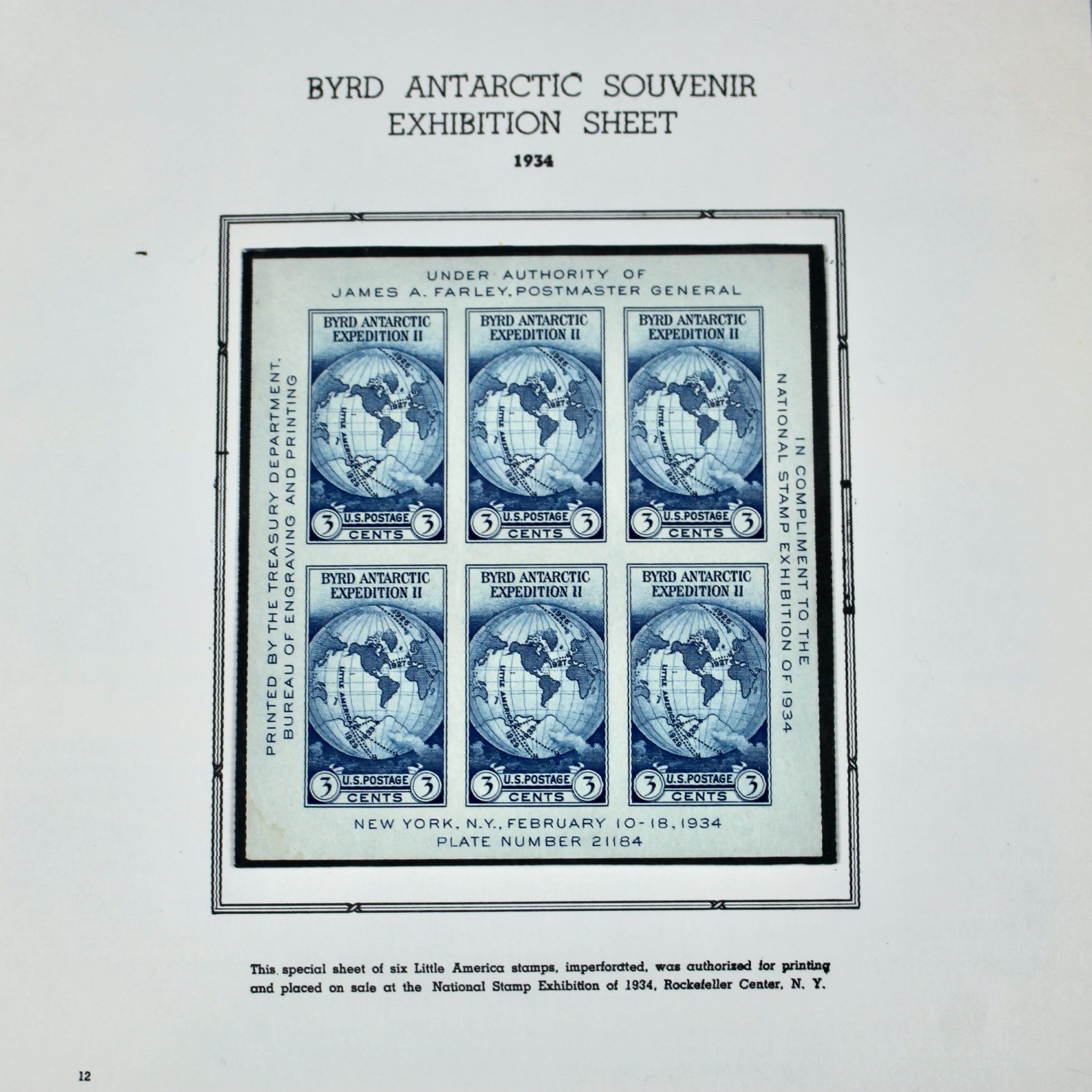 Farley Postage Stamp Collection